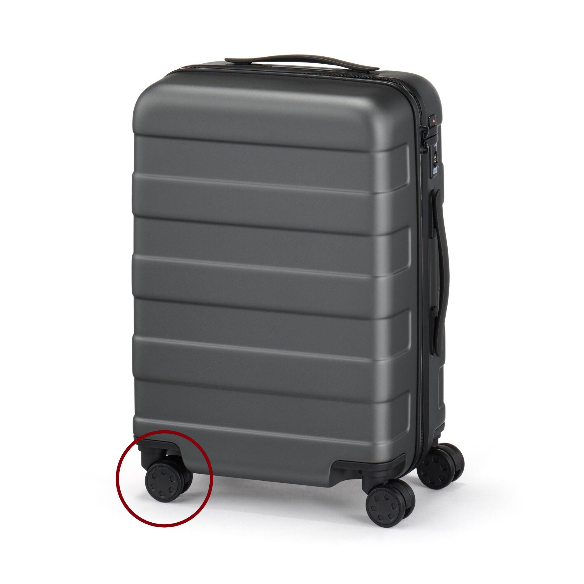 Front Right Caster for Hard Shell Suitcase - Image 2