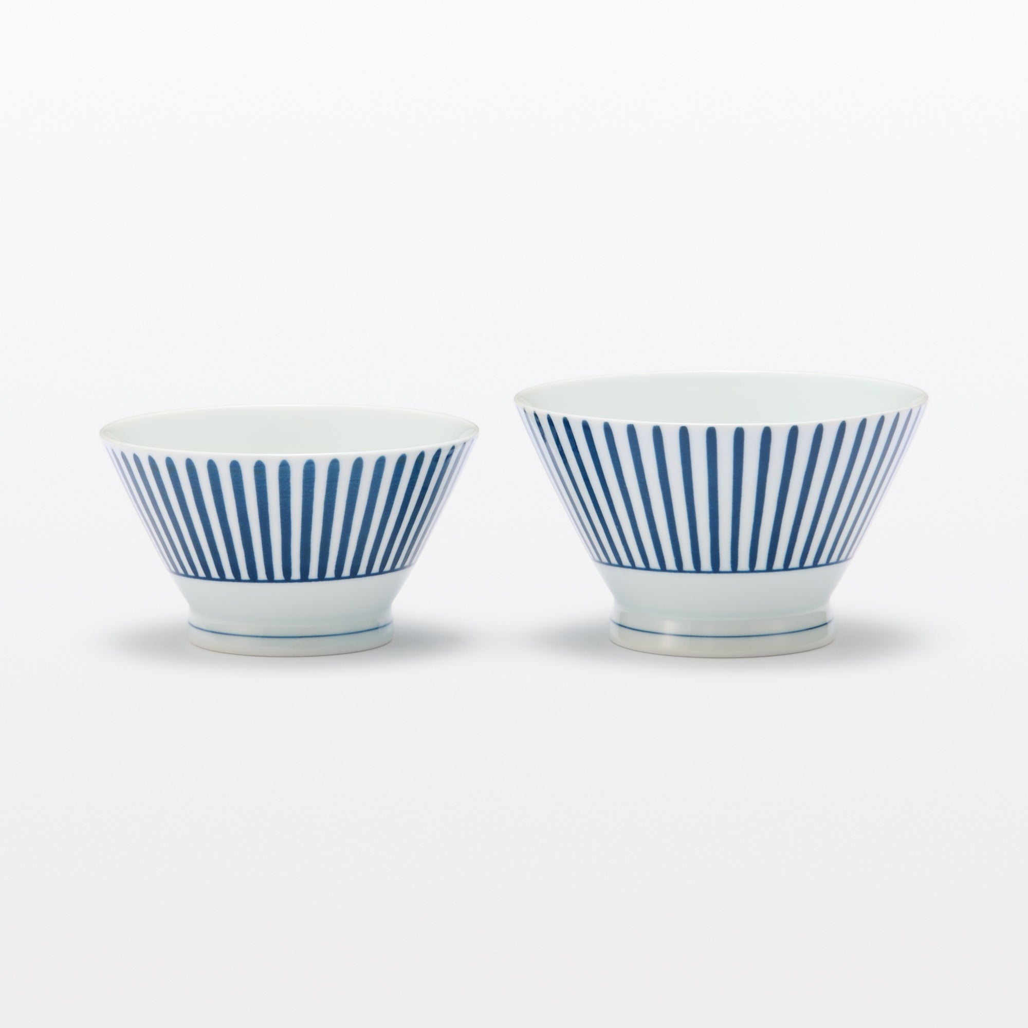 Hasami Ware Rice Bowl - Stripes Pattern - Image 7