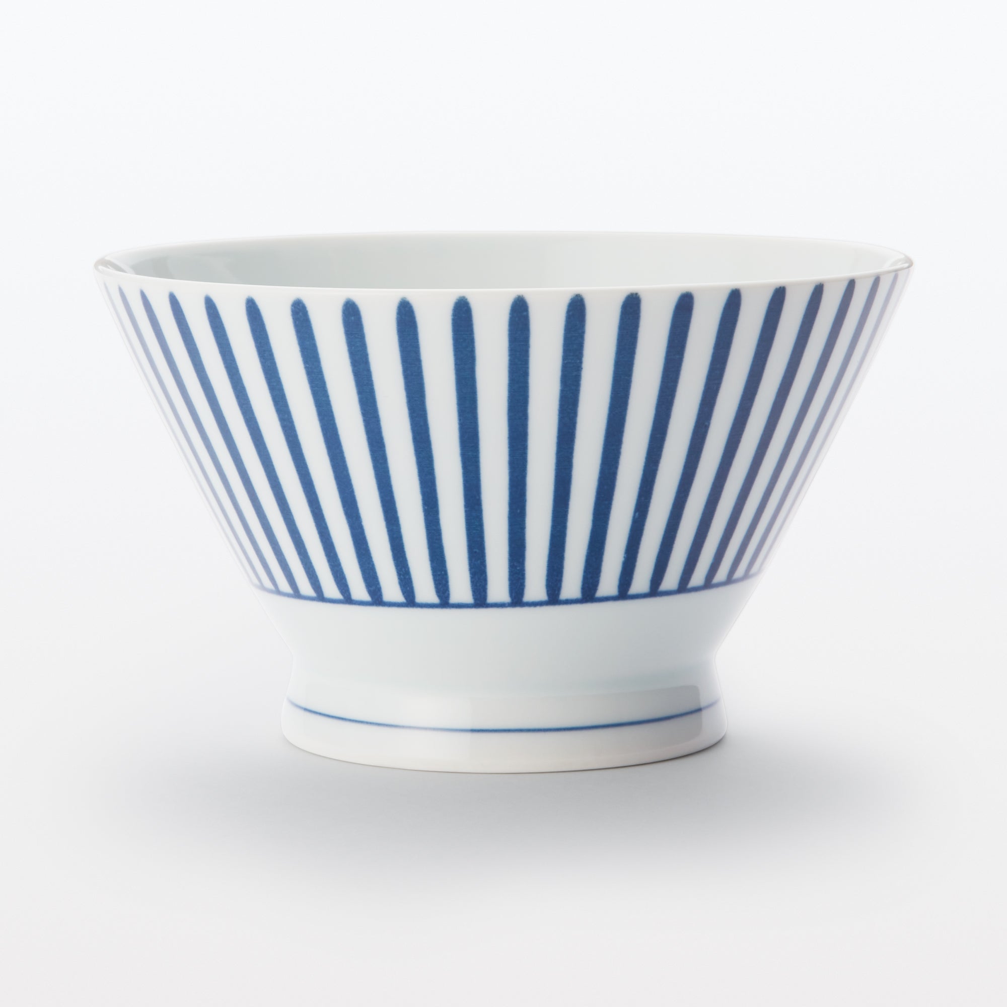 Hasami Ware Rice Bowl - Stripes Pattern - Image 11