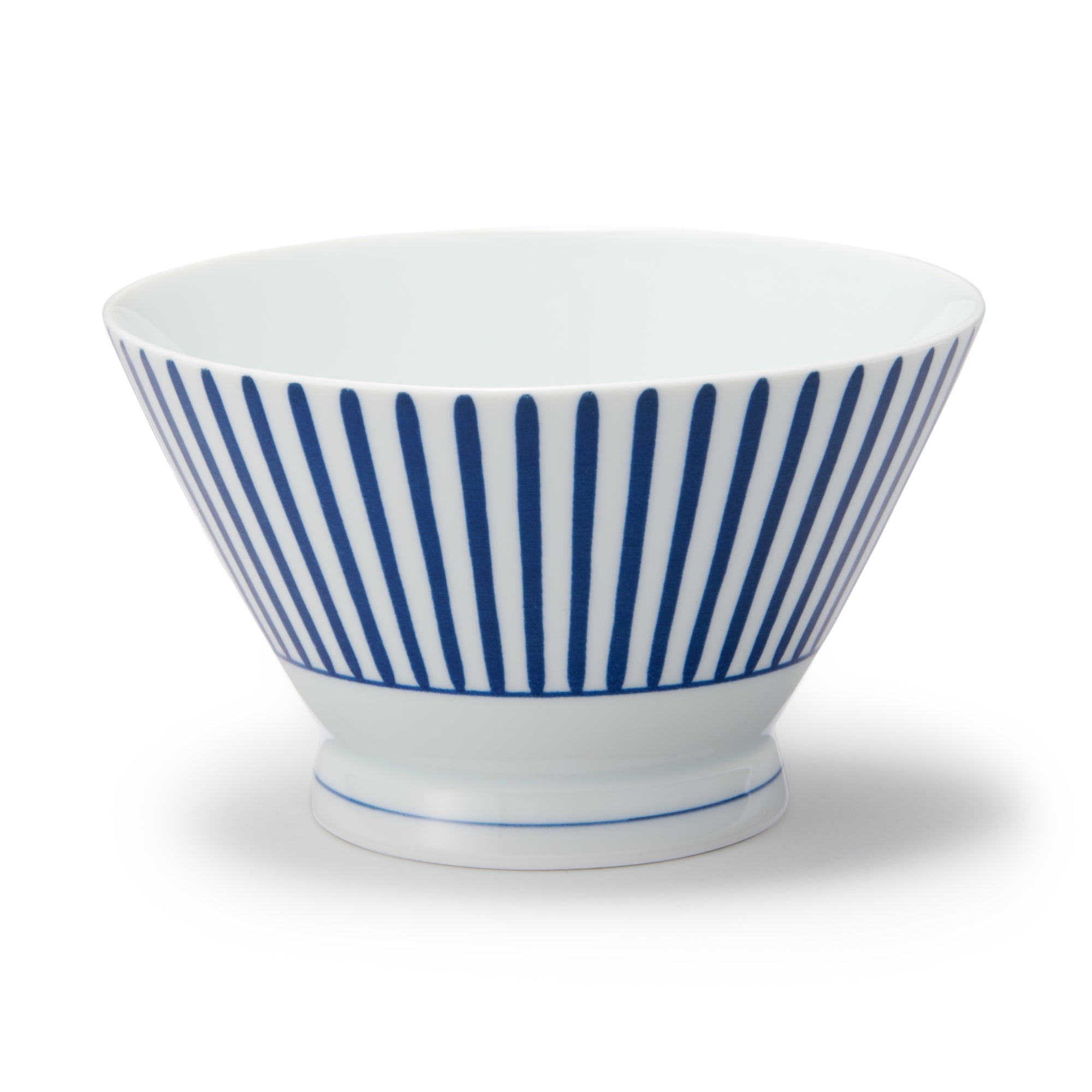 Hasami Ware Rice Bowl - Stripes Pattern - Image 10