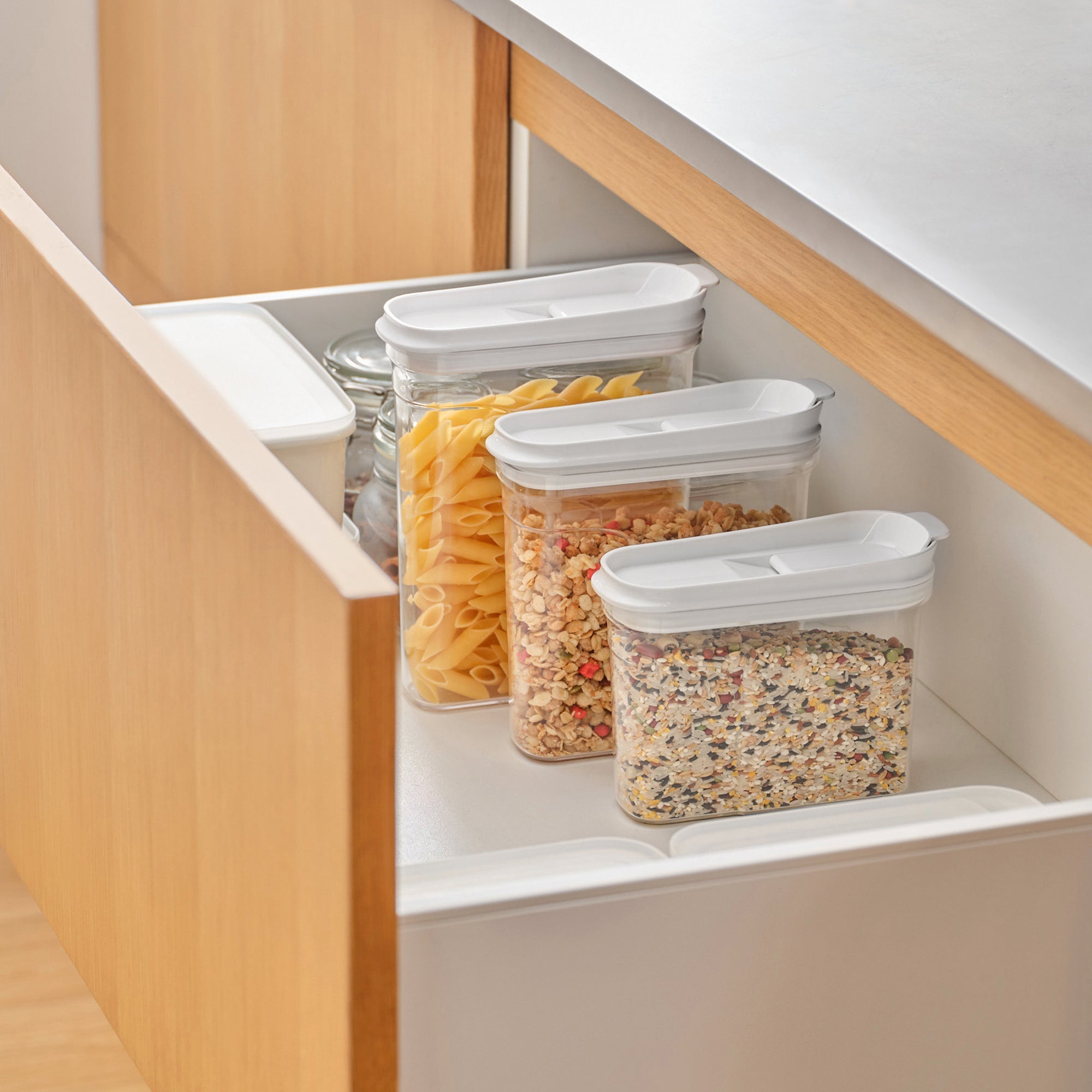 Flip-Top Food Storage Container - 44 fl oz - Image 6