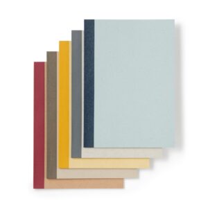 Planted Tree Paper Colored Cover Notebook - 0.2 (5 Pack)