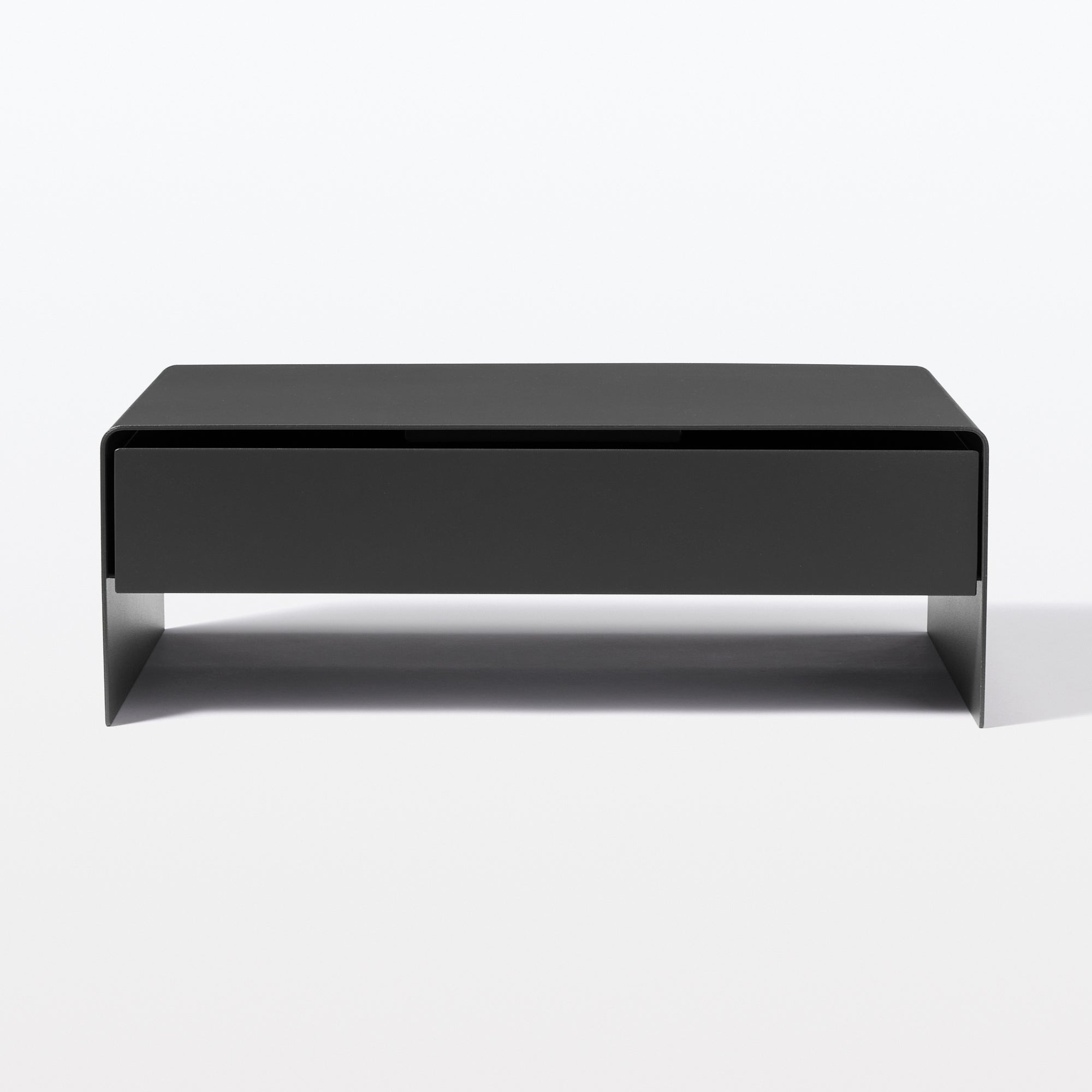 Steel Monitor Stand with Drawer - Image 4