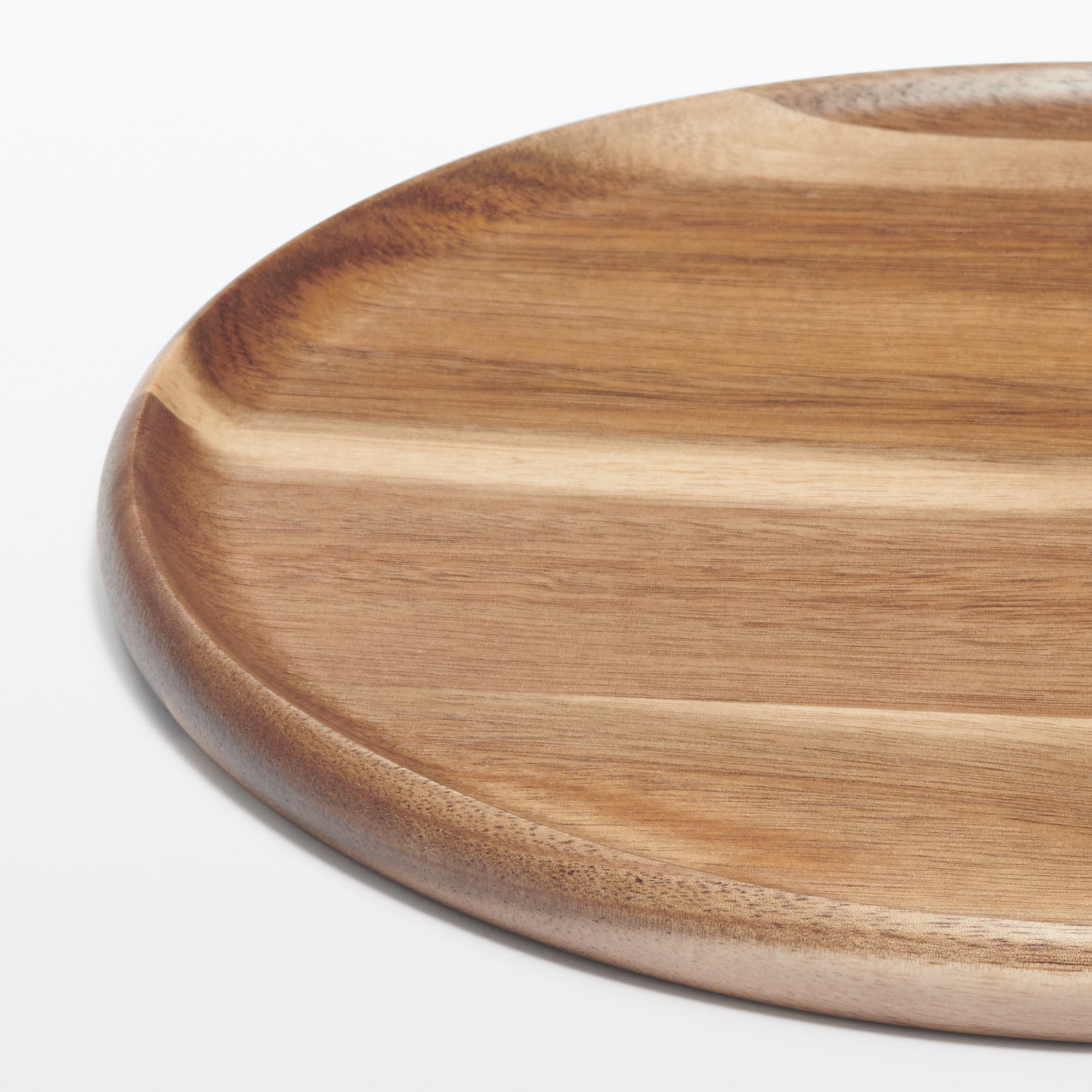 Acacia Plate/Round Cutting Board Large - Image 4