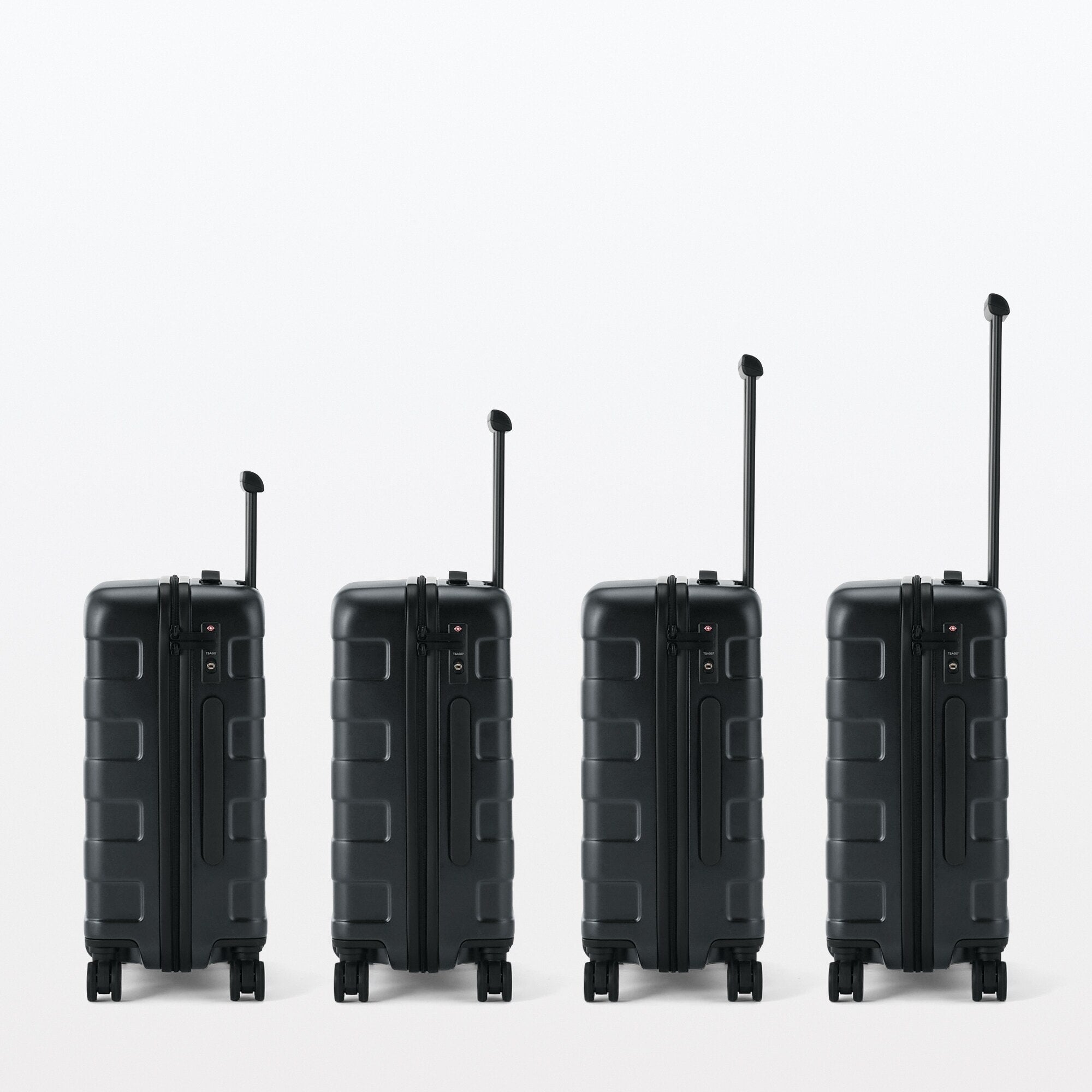 Adjustable Handle Hard Shell Suitcase 36L | Carry-On - Image 34