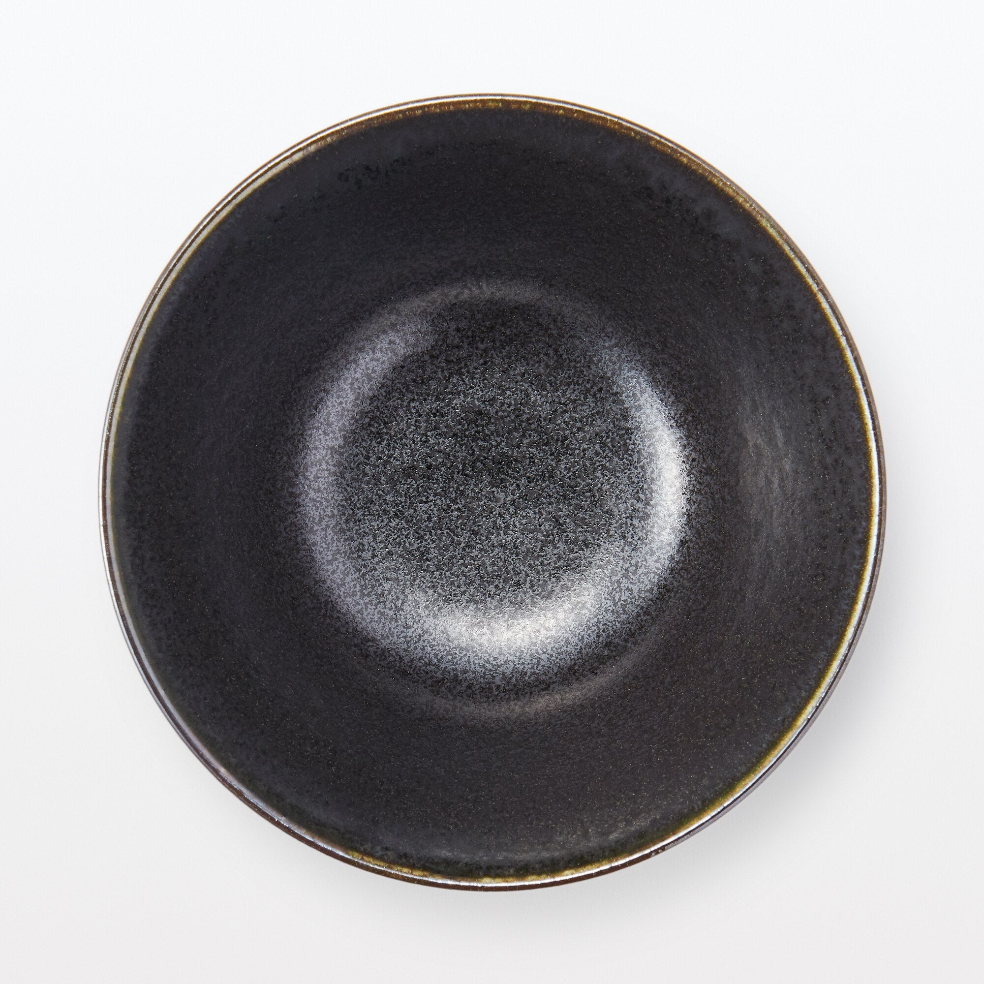 Mino Ware Rice Bowl - Black - Image 3
