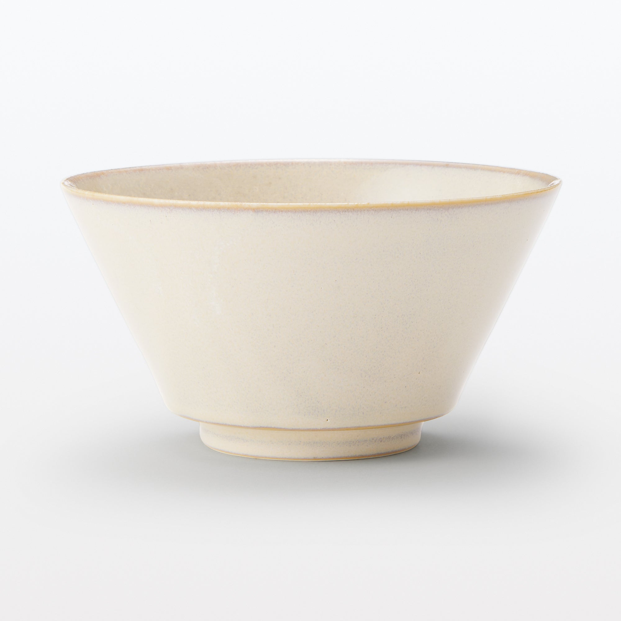 Mino Ware Rice Bowl - White Glaze 6.2 - Image 3