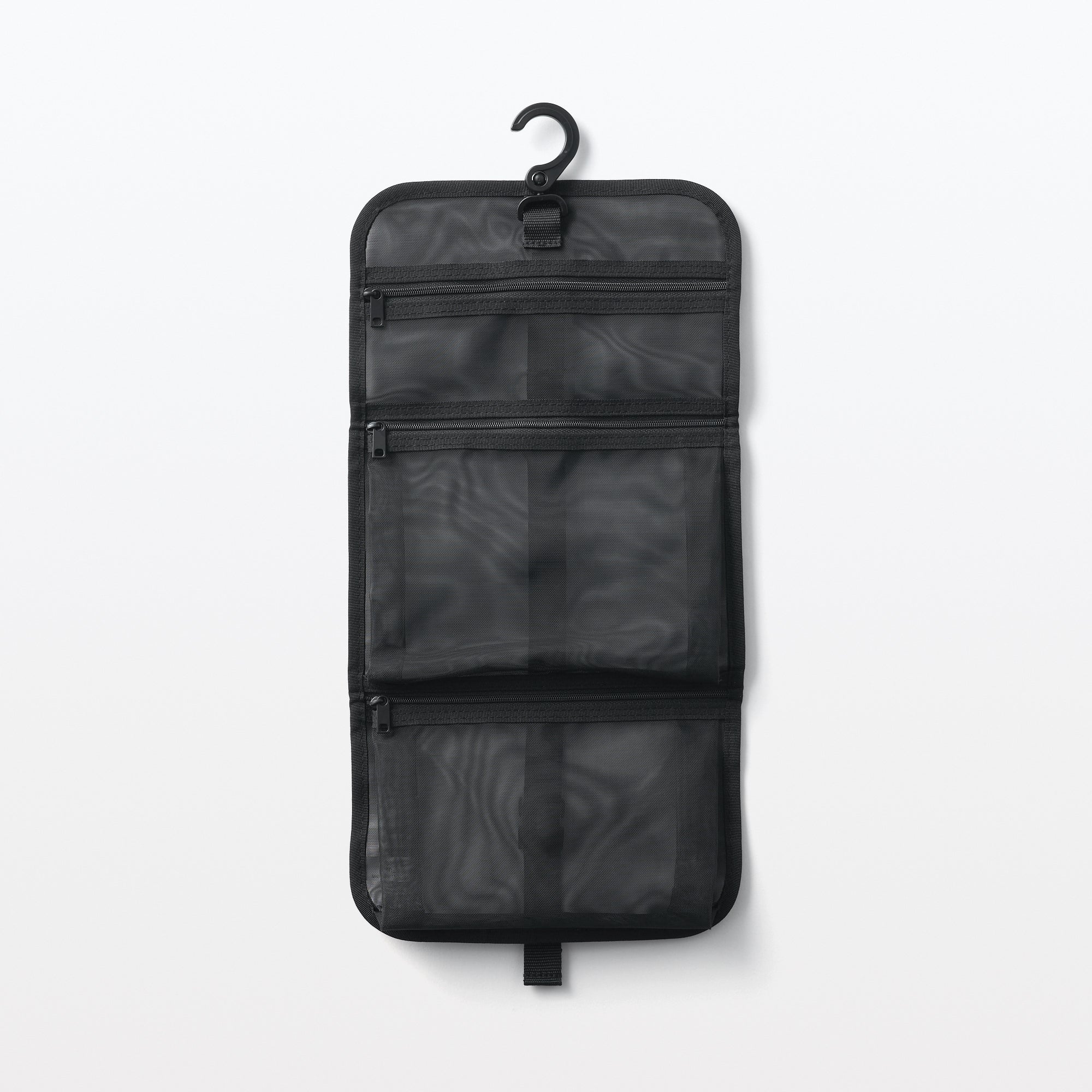 Nylon Mesh Hanging Toiletry Case - Image 3