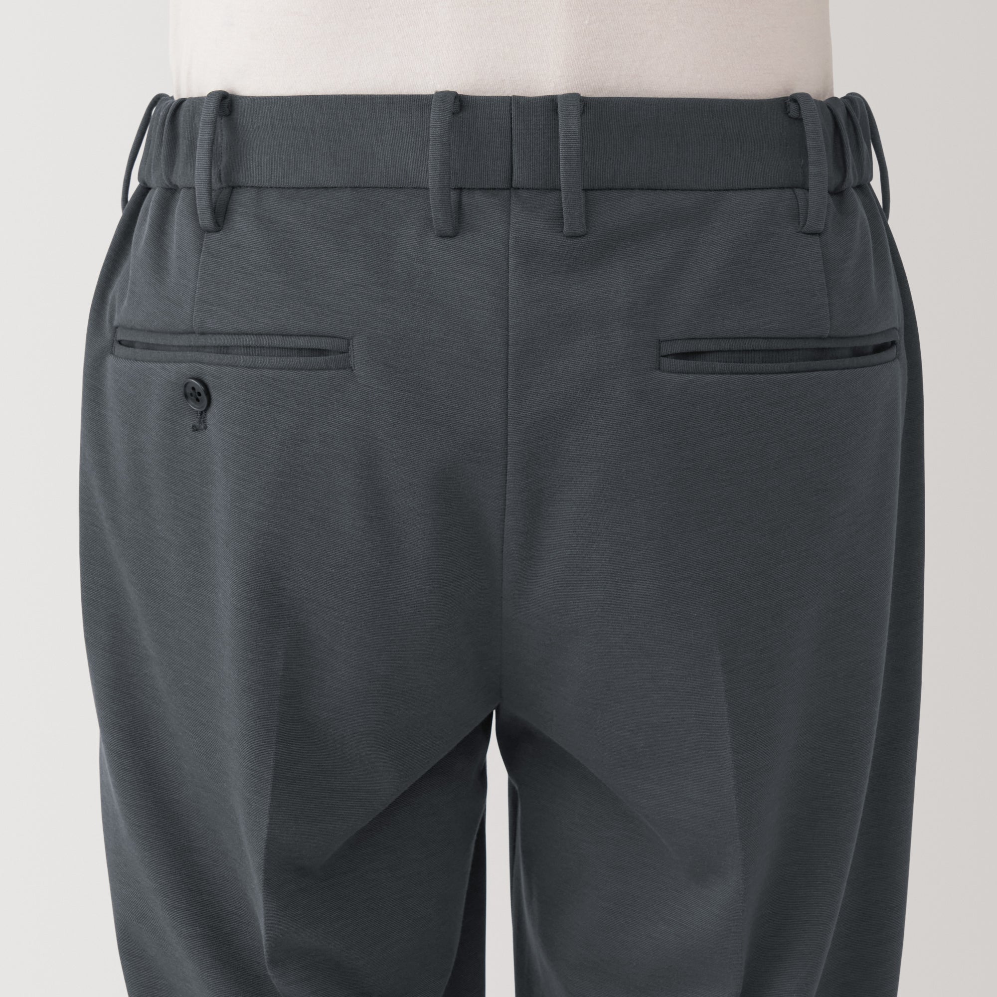 Men's Stretch Jersey Flat Front Pants - Image 8