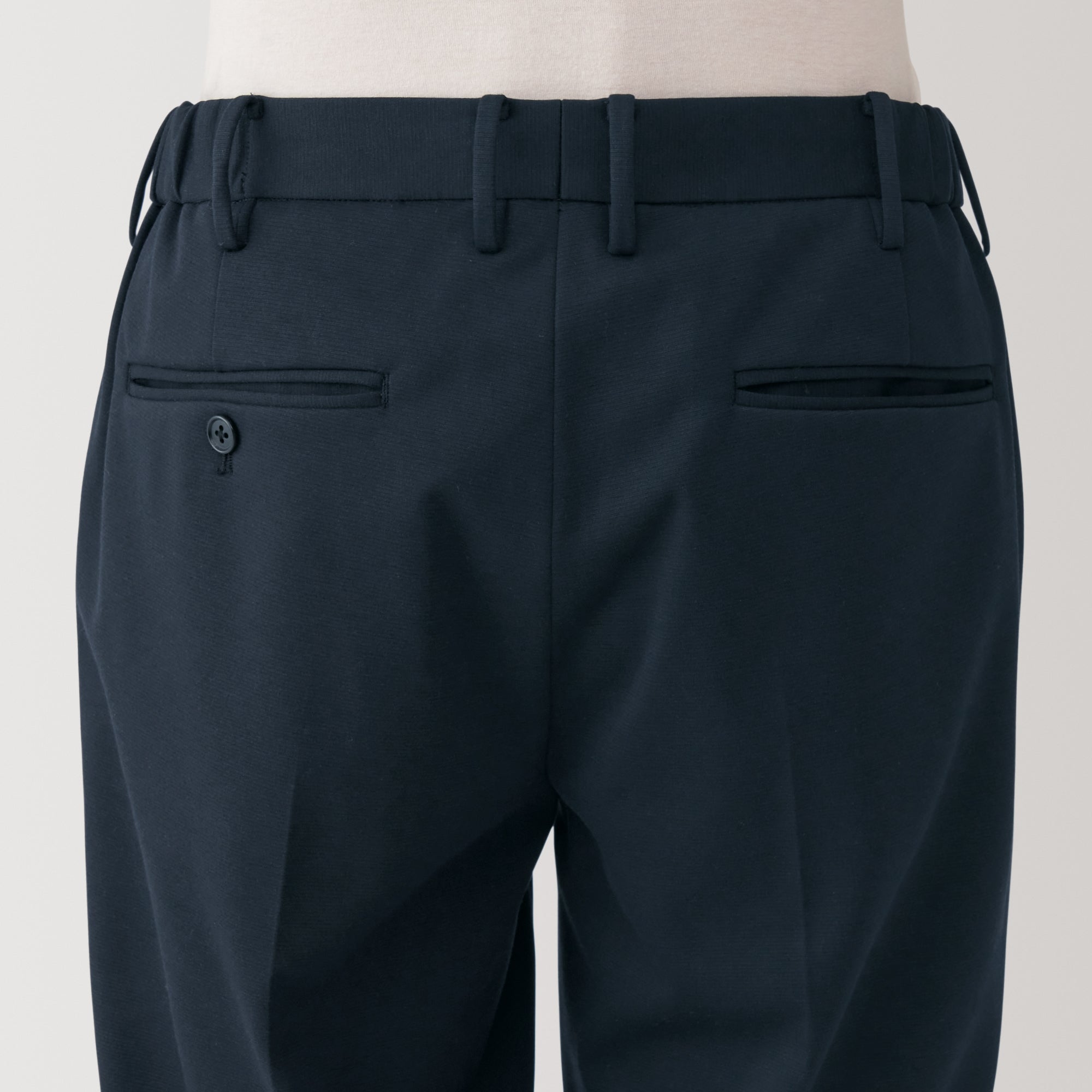 Men's Stretch Jersey Flat Front Pants - Image 28