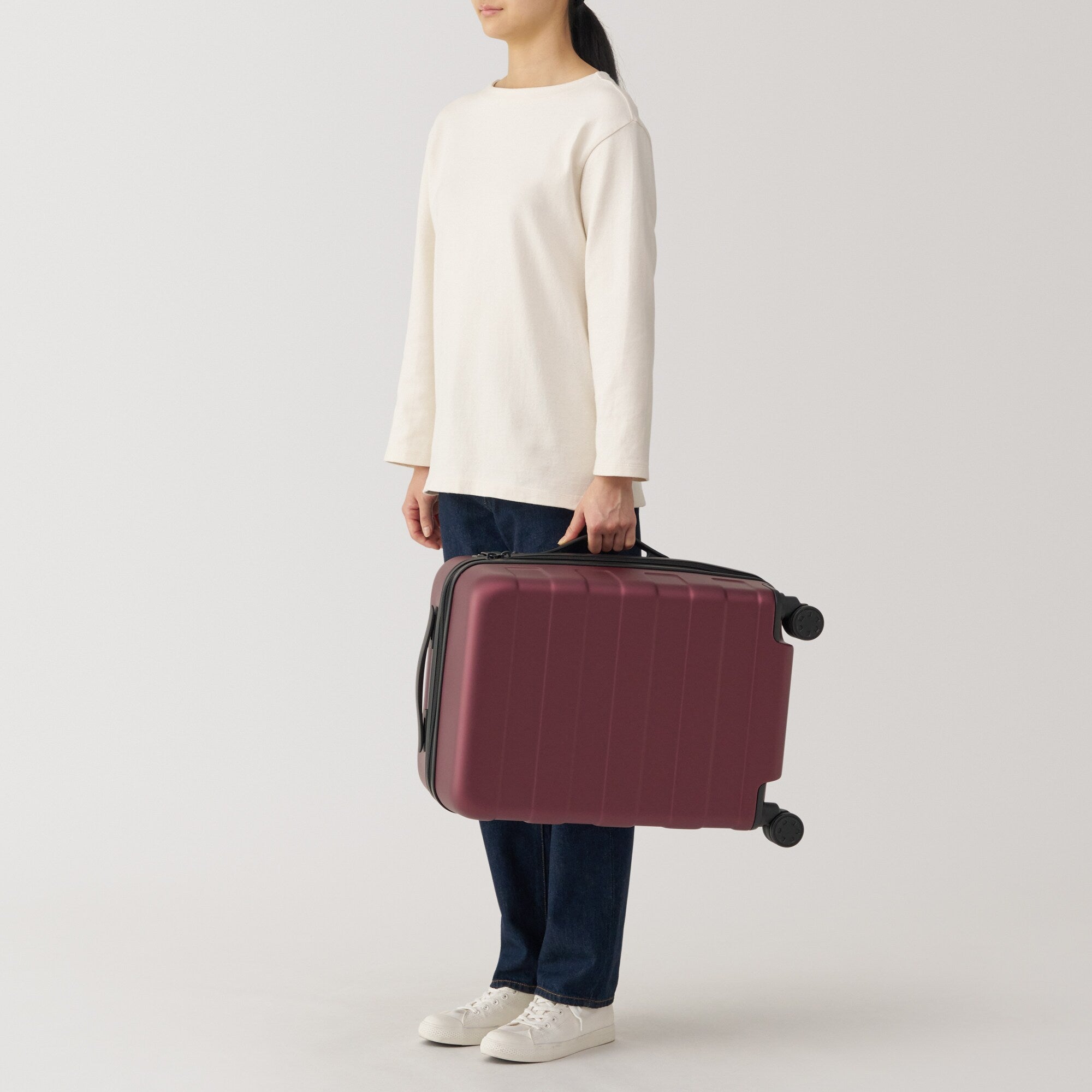 Adjustable Handle Hard Shell Suitcase 36L | Carry-On - Image 22