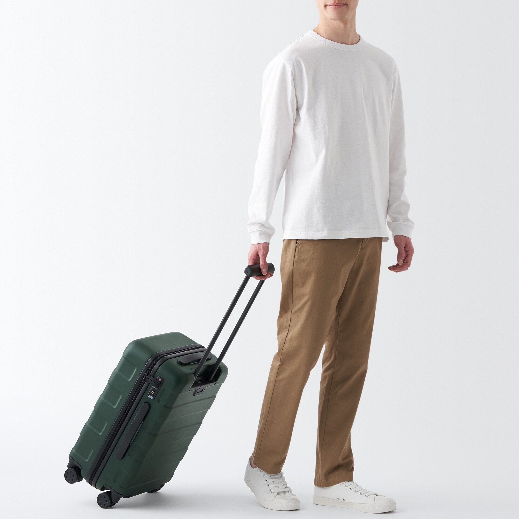 Adjustable Handle Hard Shell Suitcase 36L | Carry-On - Image 78