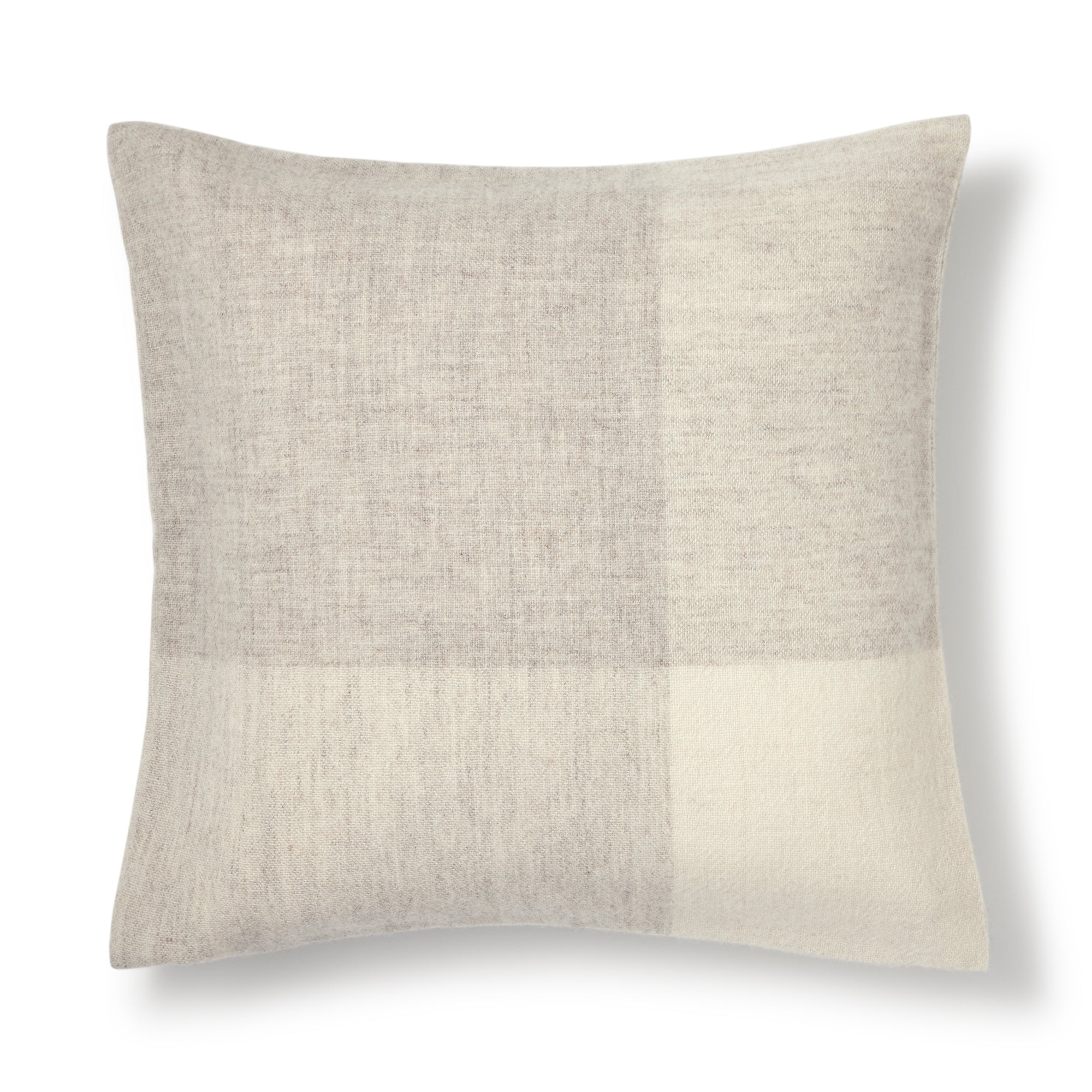 Wool Cushion Cover - Check - 16.9 x 16.9 - Image 4