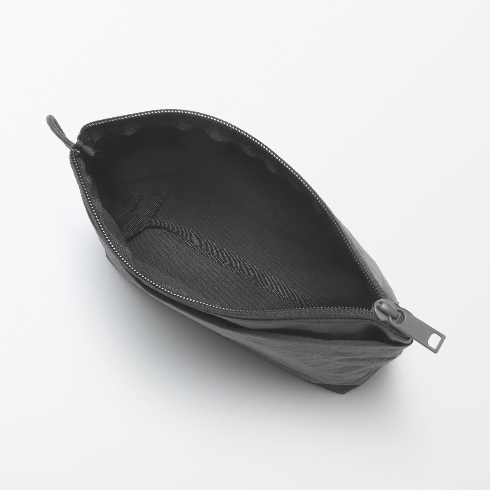 Wrinkled Nylon Gusset Pouch - Medium - Image 5