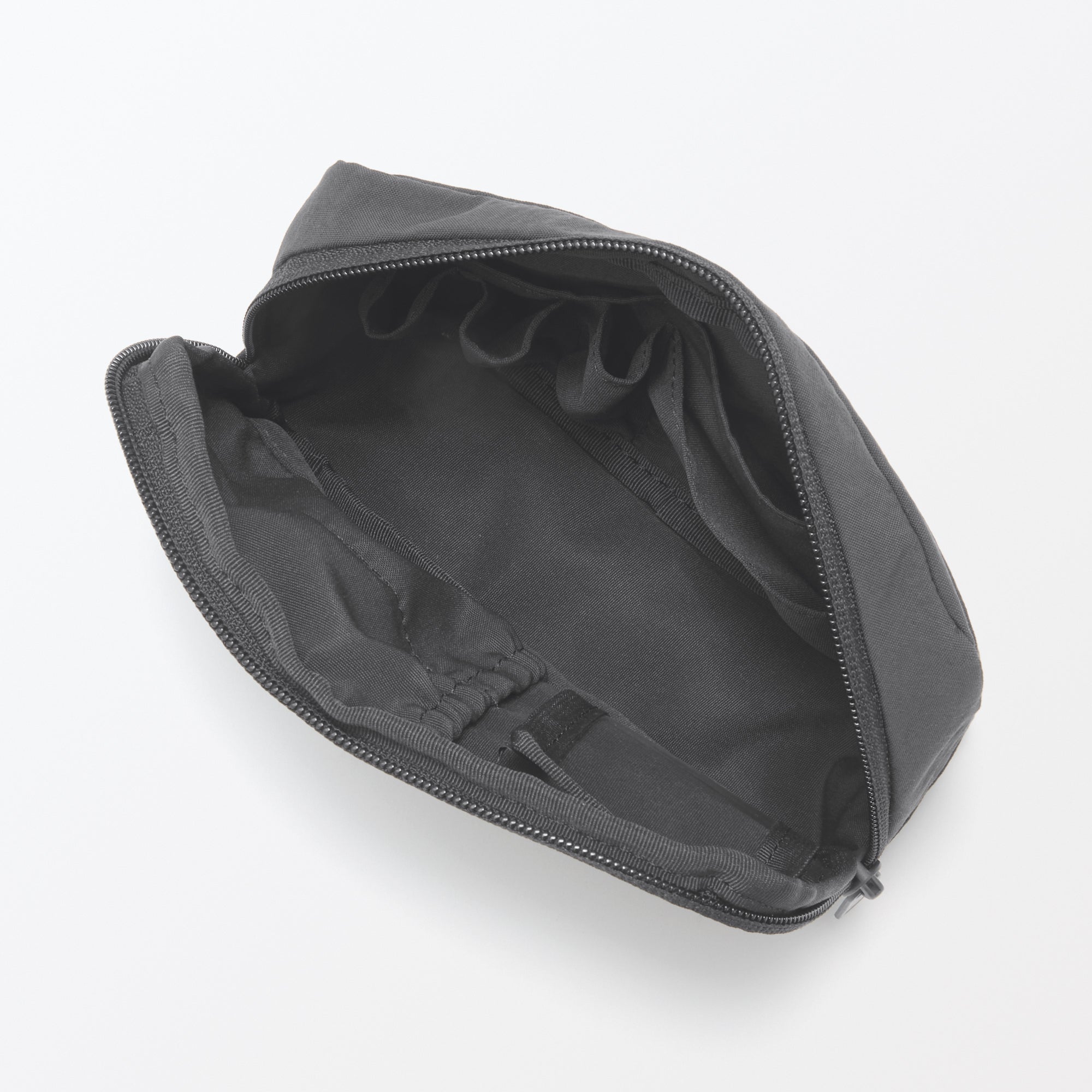 Wrinkled Nylon Wide-Opening Pouch - Large - Image 19