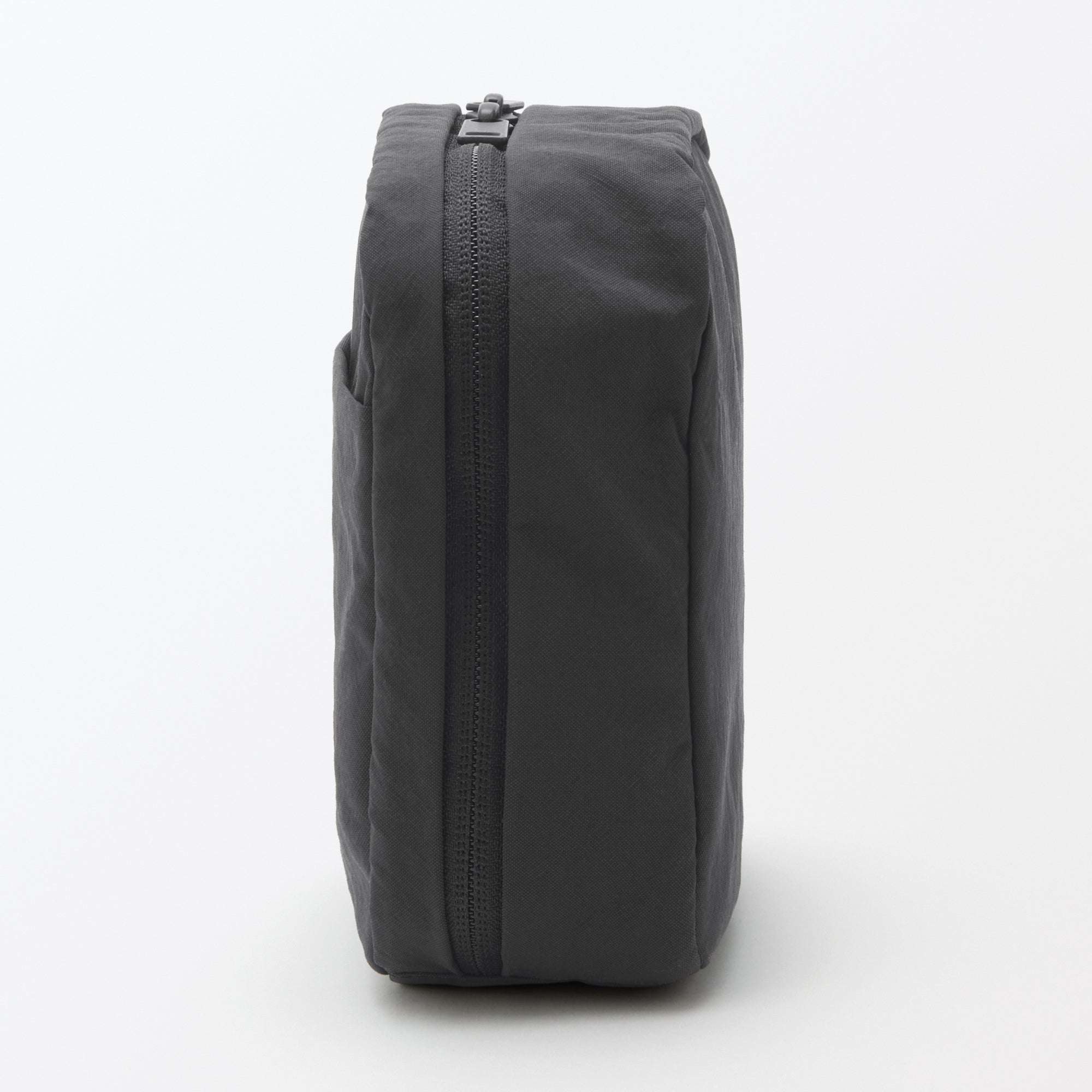 Wrinkled Nylon Wide-Opening Pouch - Square - Image 18
