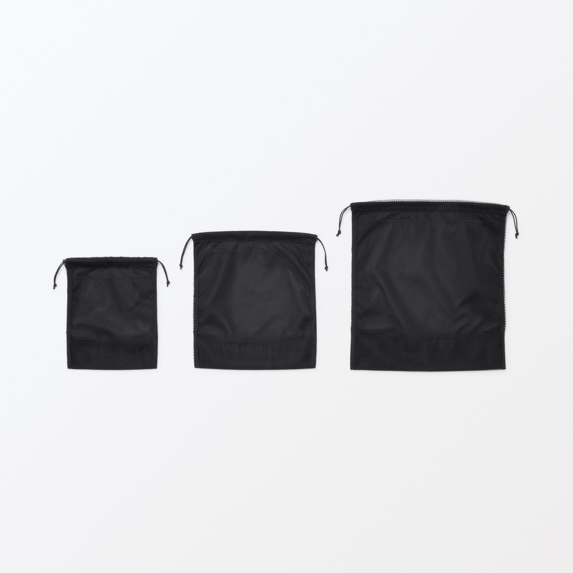 Polyester Mesh Drawstring Bag - Small - Image 6