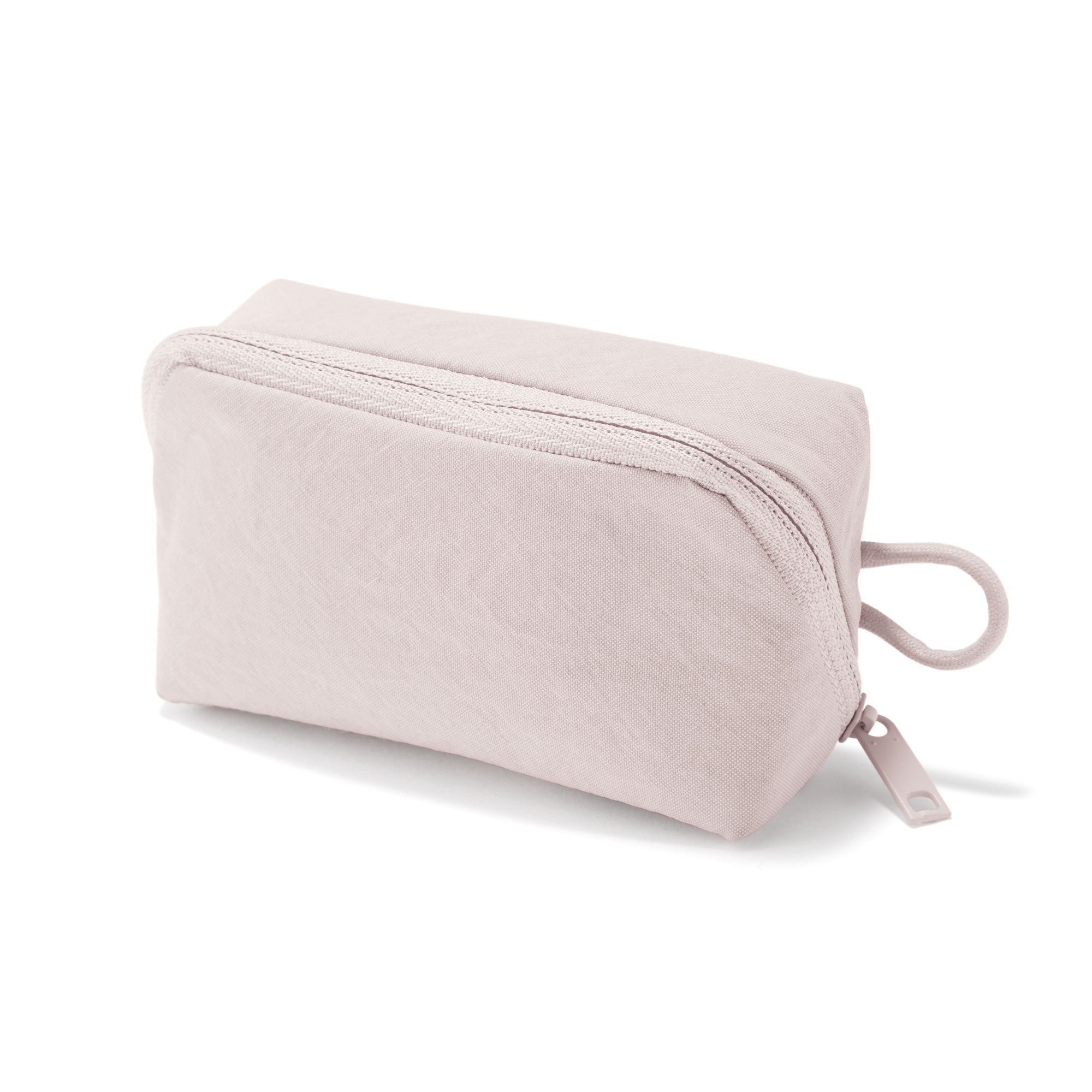 Wrinkled Nylon Wide-Opening Pouch - Small - Image 8