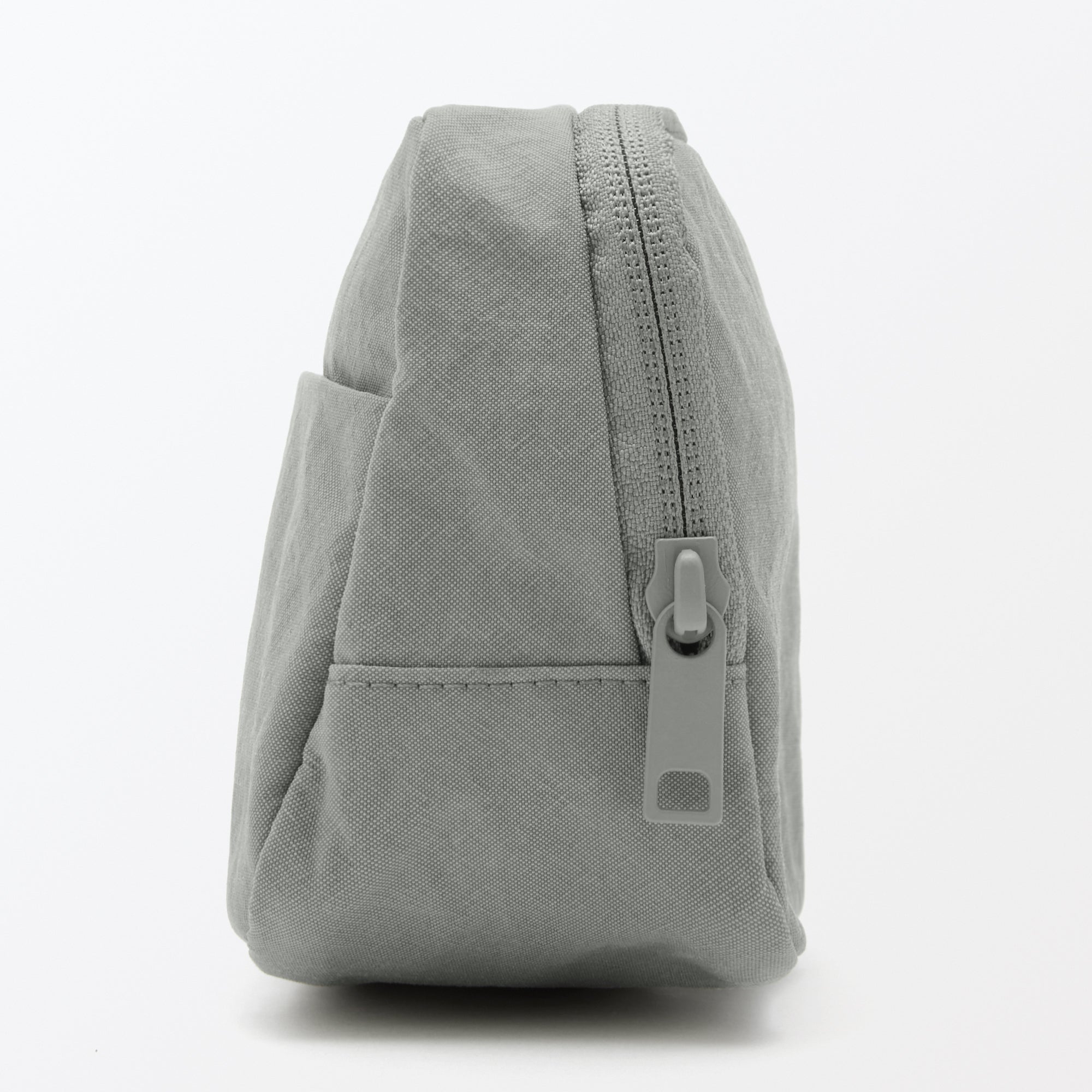 Wrinkled Nylon Wide-Opening Pouch - Large - Image 11