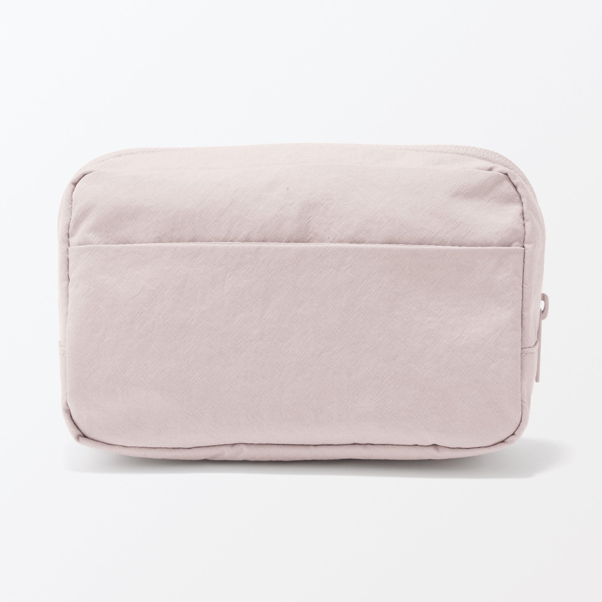 Wrinkled Nylon Wide-Opening Pouch - Large - Image 3