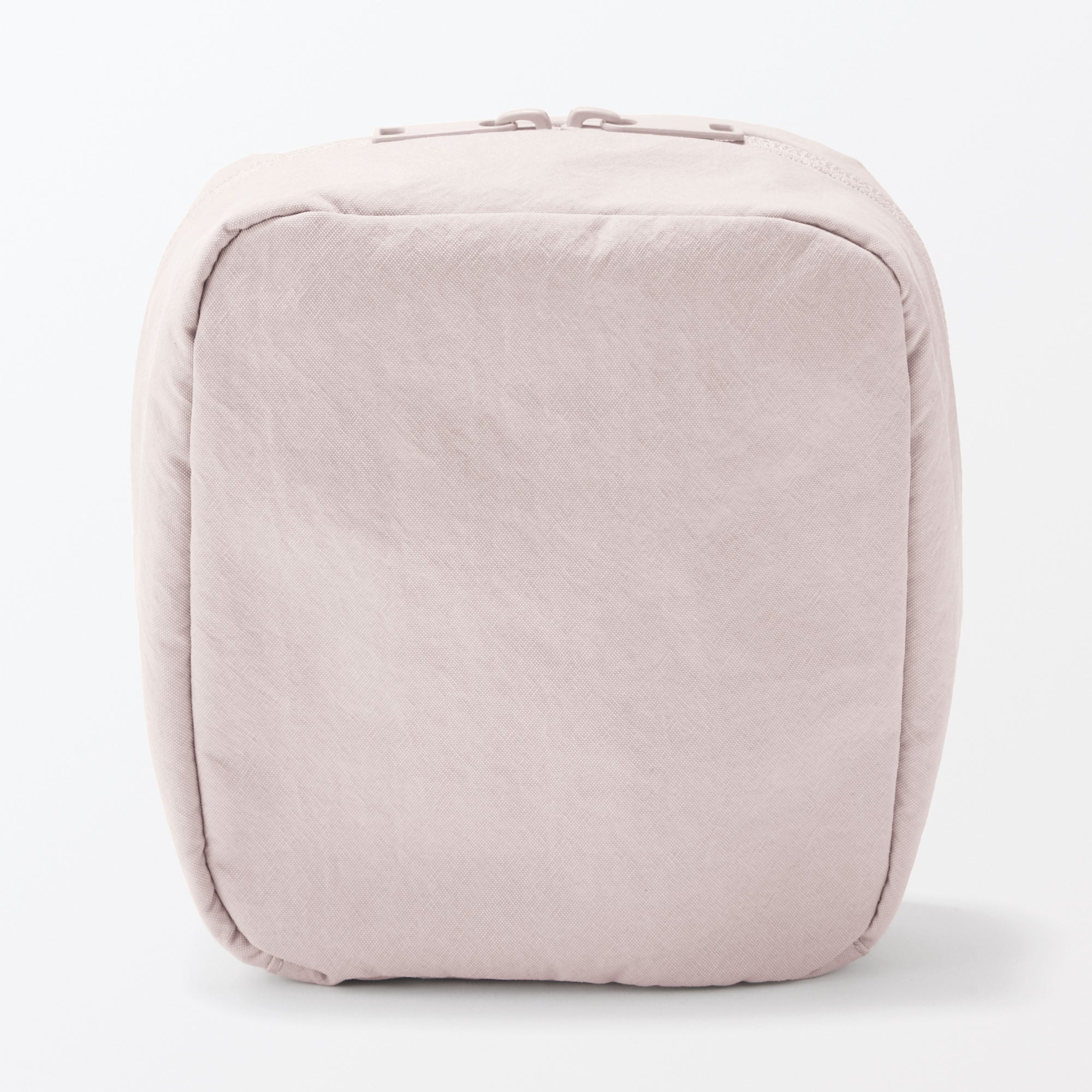 Wrinkled Nylon Wide-Opening Pouch - Square - Image 10