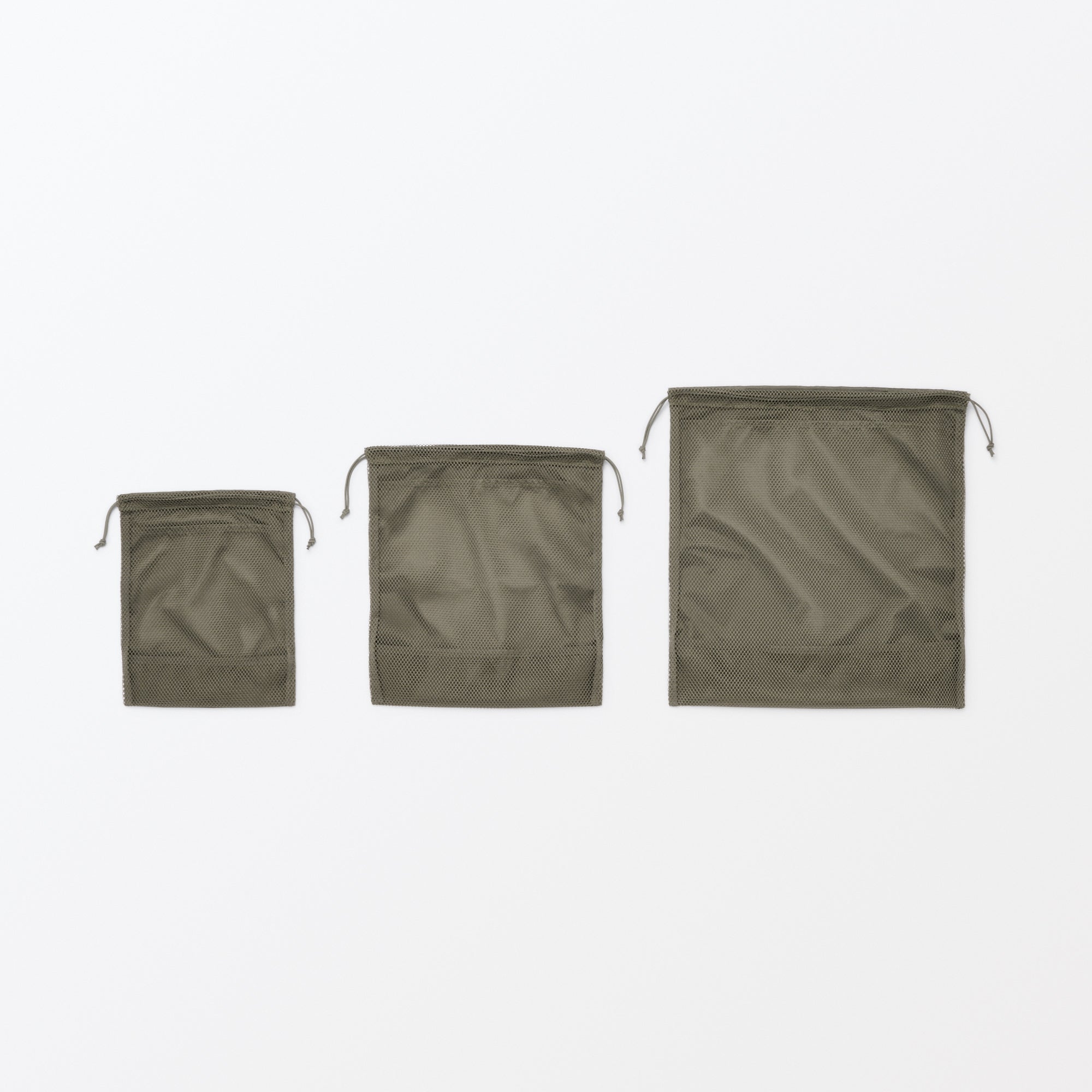 Polyester Mesh Drawstring Bag - Medium - Image 12