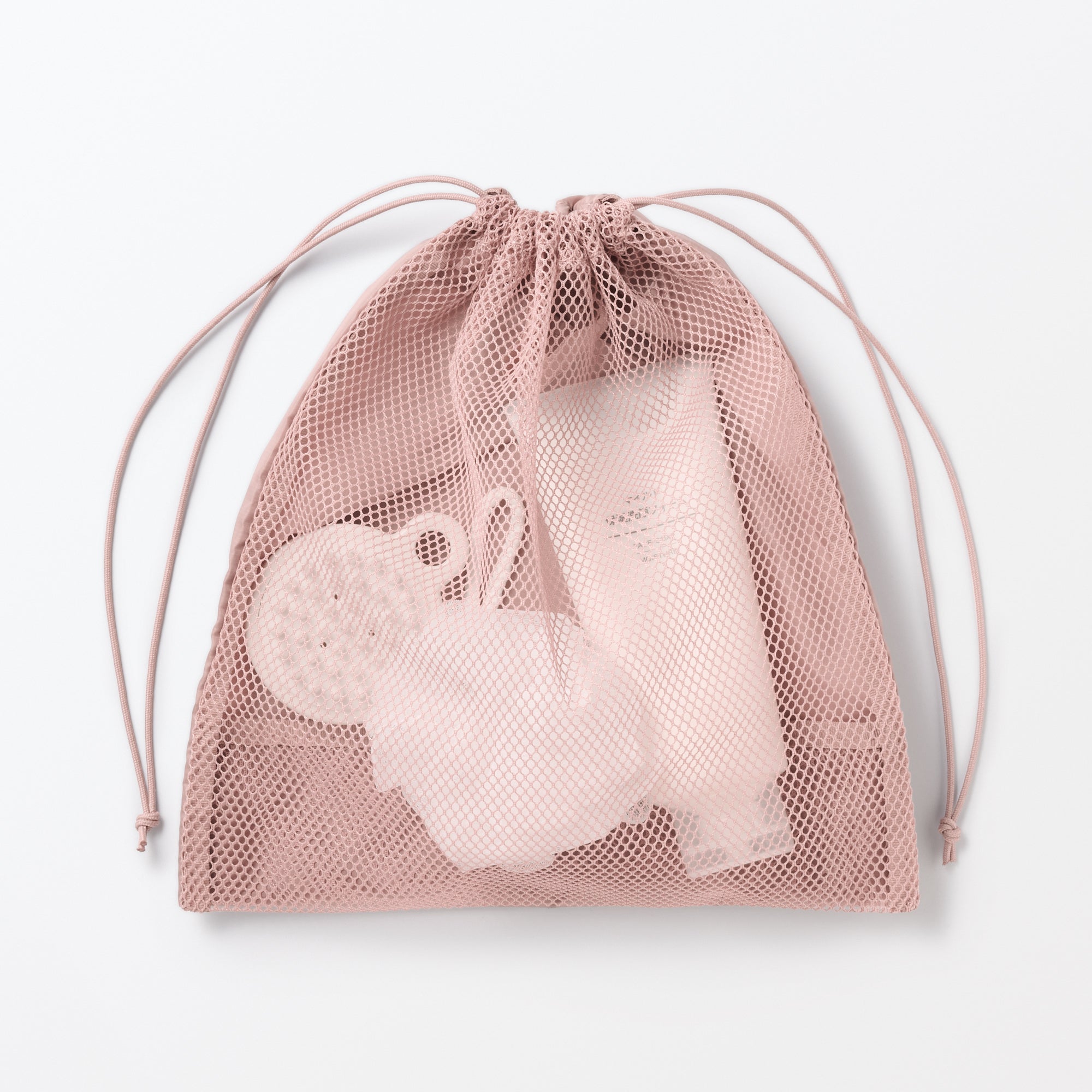 Polyester Mesh Drawstring Bag - Medium - Image 2