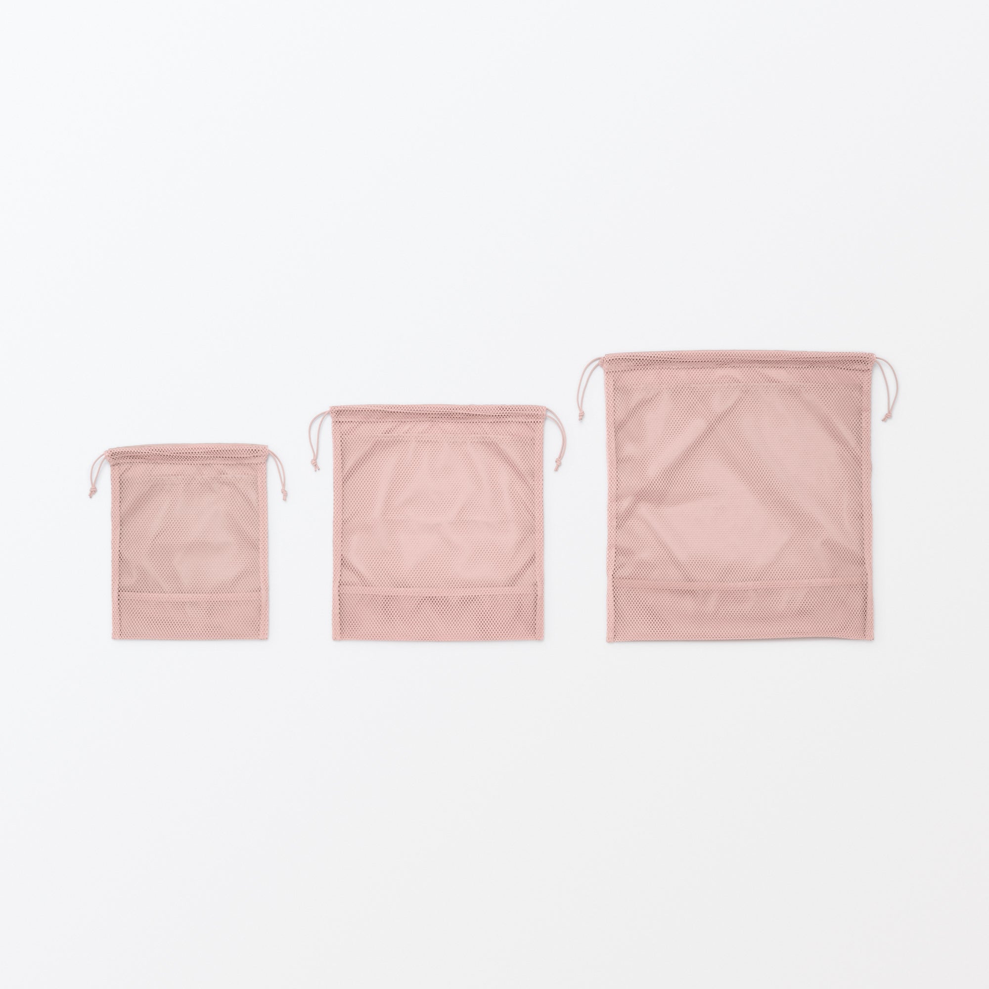 Polyester Mesh Drawstring Bag - Medium - Image 6