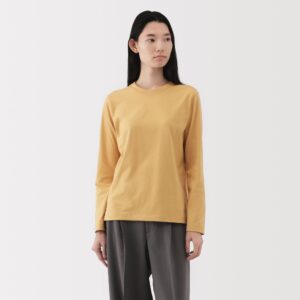 Women's Jersey Crew Neck Long Sleeve T-Shirt
