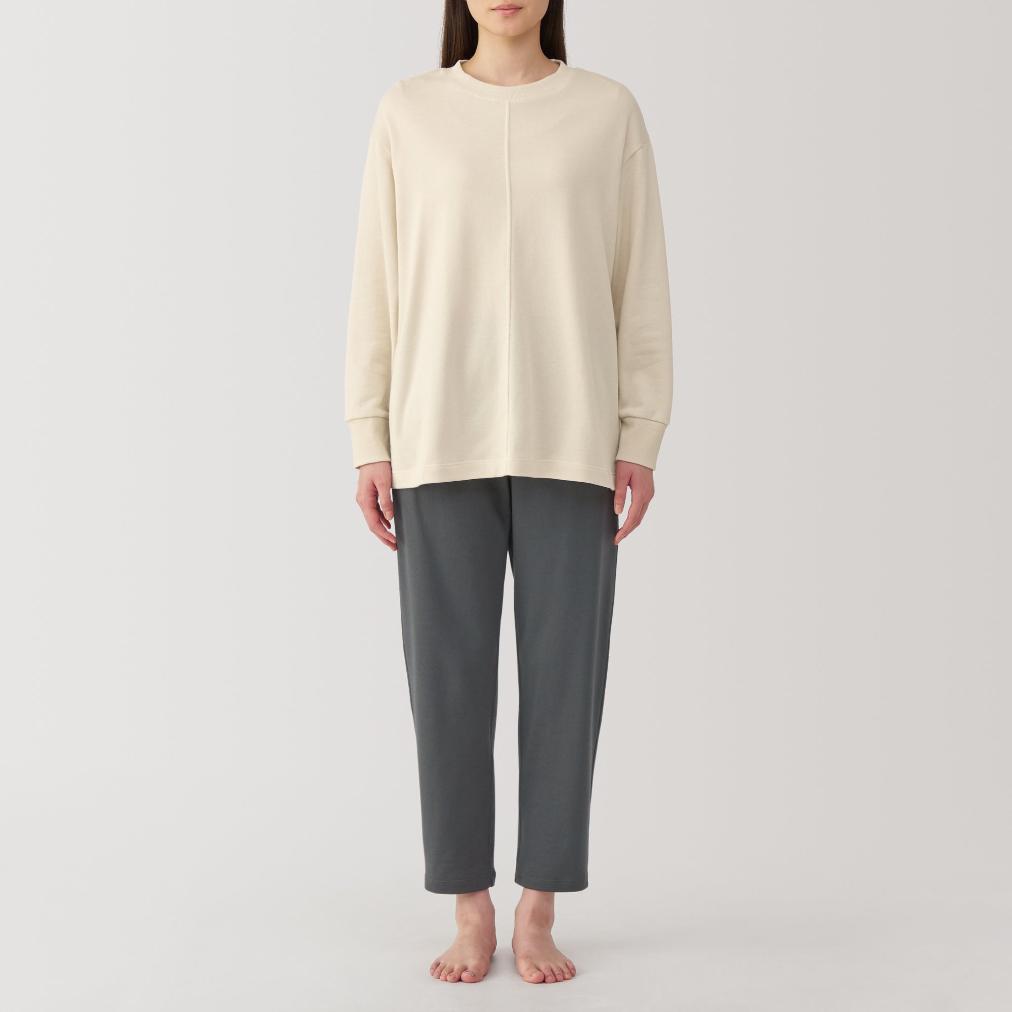 Women's Loose-Twist Sweatshirt Loungewear Set - Image 24