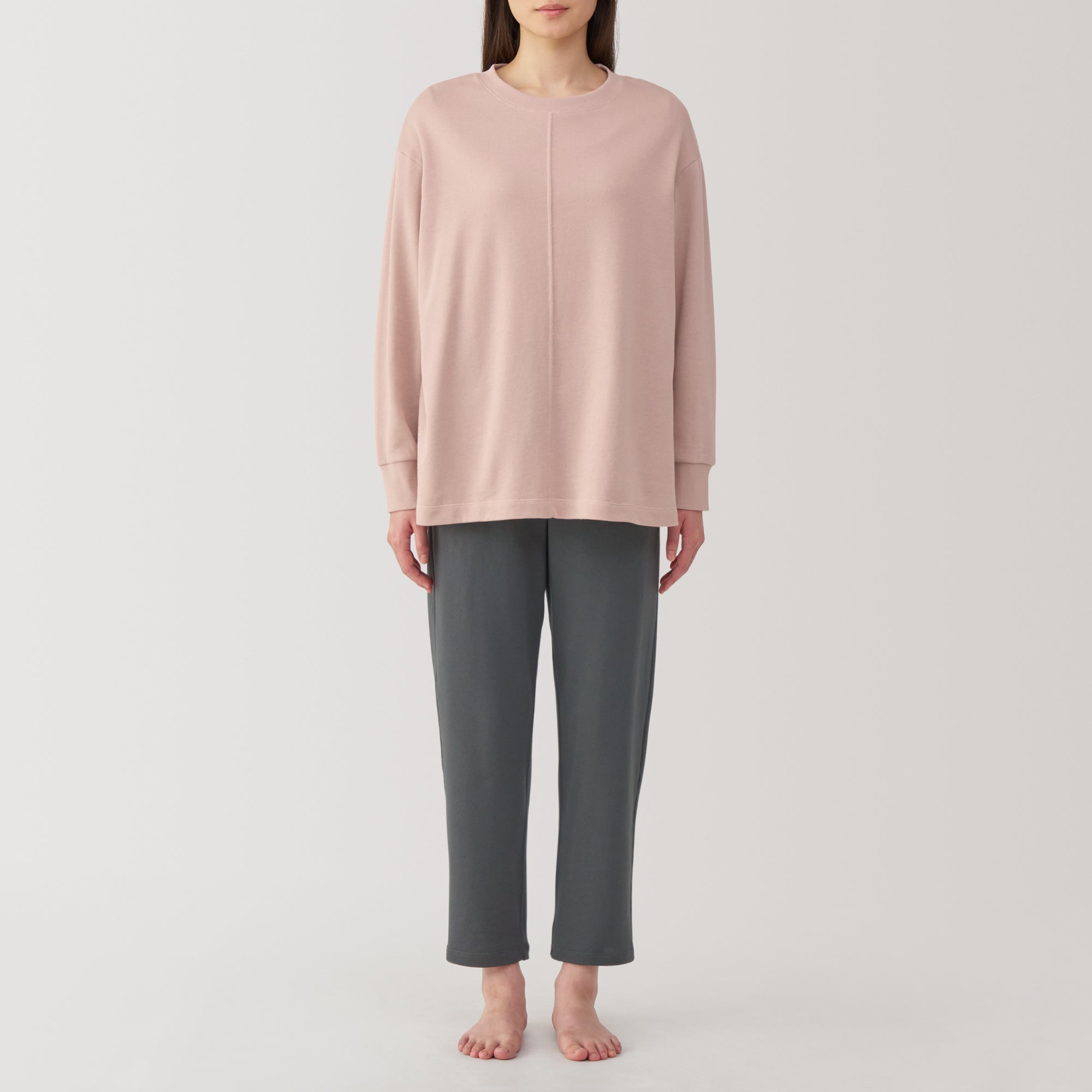 Women's Loose-Twist Sweatshirt Loungewear Set - Image 14