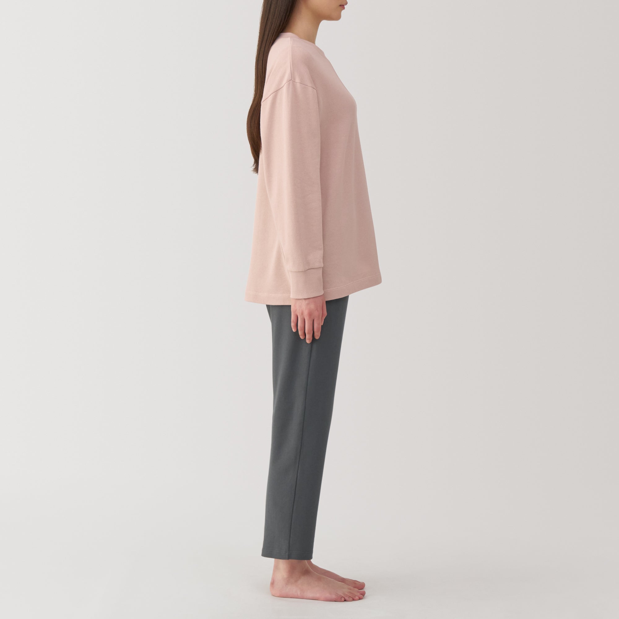 Women's Loose-Twist Sweatshirt Loungewear Set - Image 15