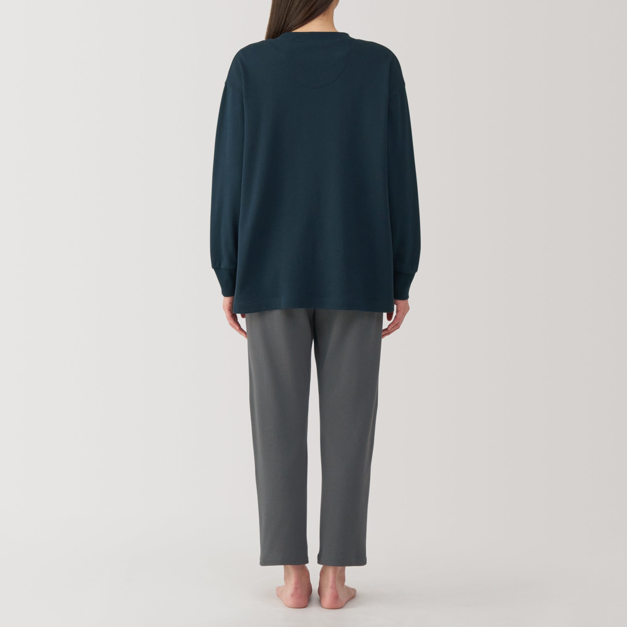 Women's Loose-Twist Sweatshirt Loungewear Set - Image 6