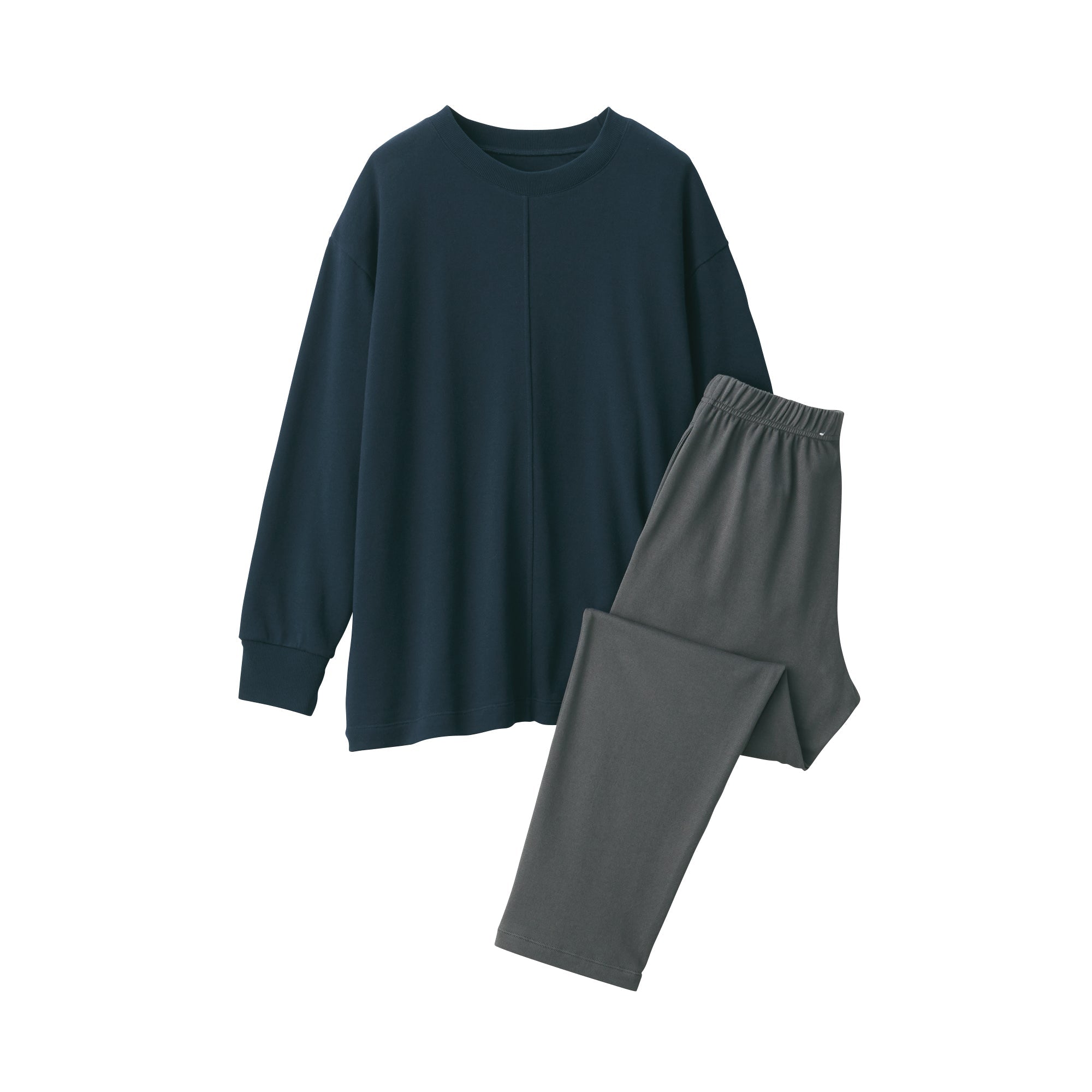 Women's Loose-Twist Sweatshirt Loungewear Set - Image 2