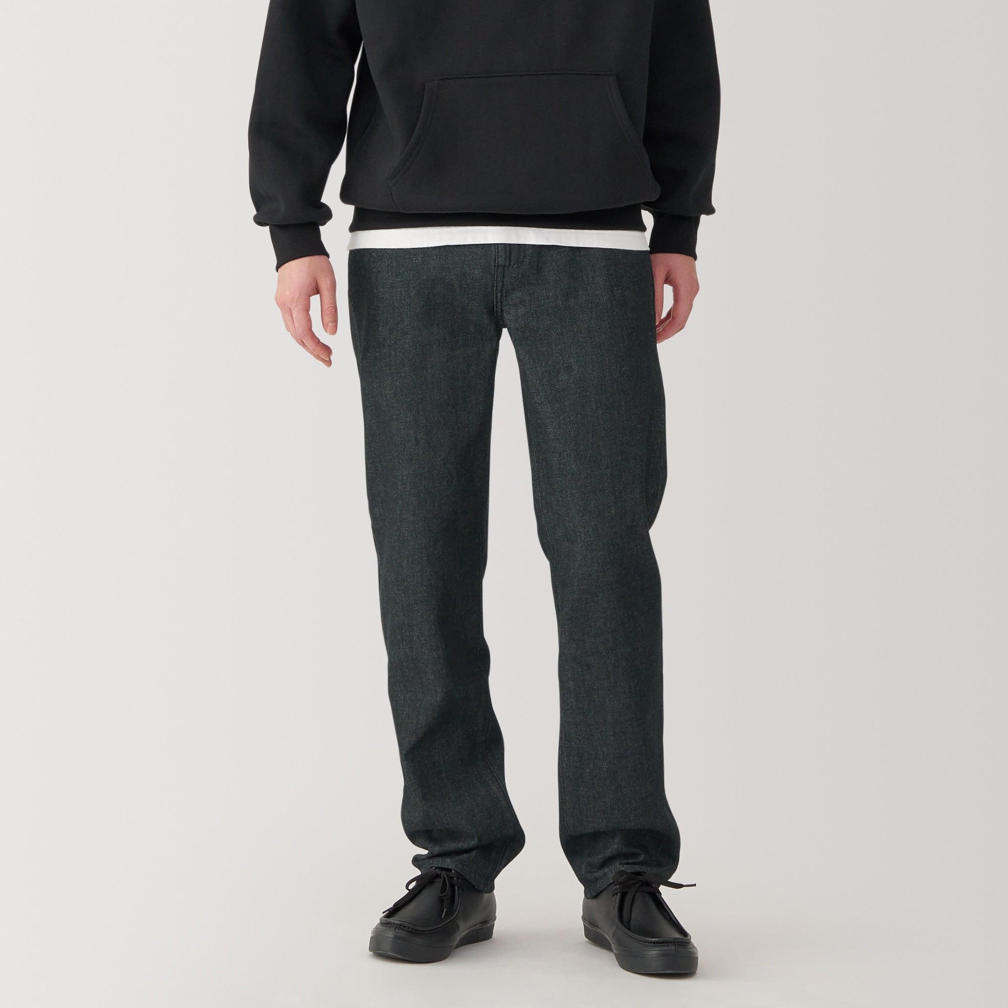 Men's Kapok Blend Straight Denim Trousers - Image 4