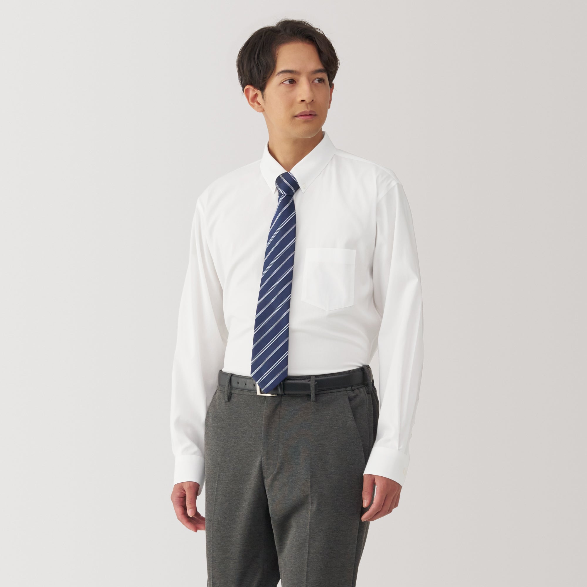 Men's Non-Iron Button Down Shirt - Image 3