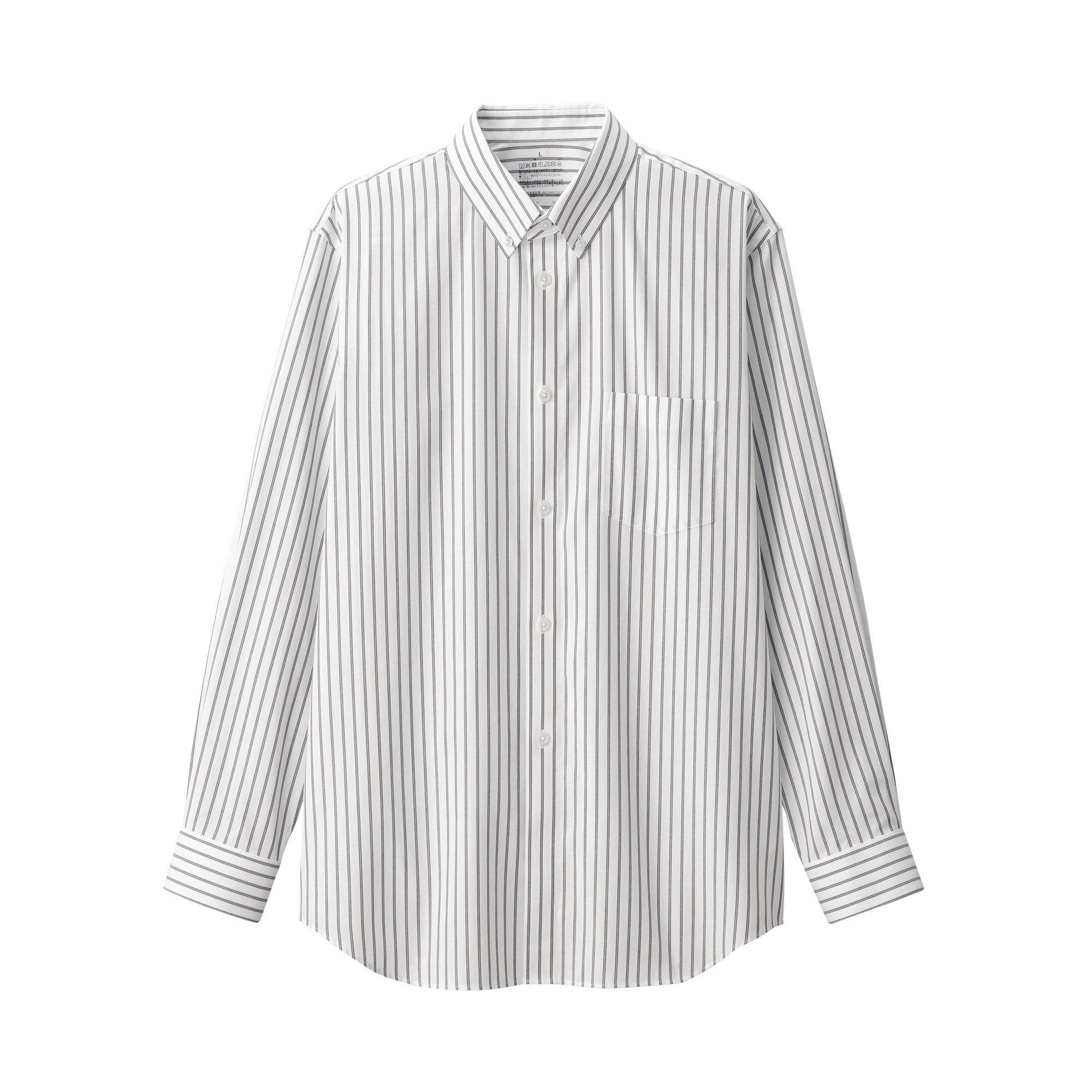 Men's Non-Iron Button Down Striped Shirt - Image 2