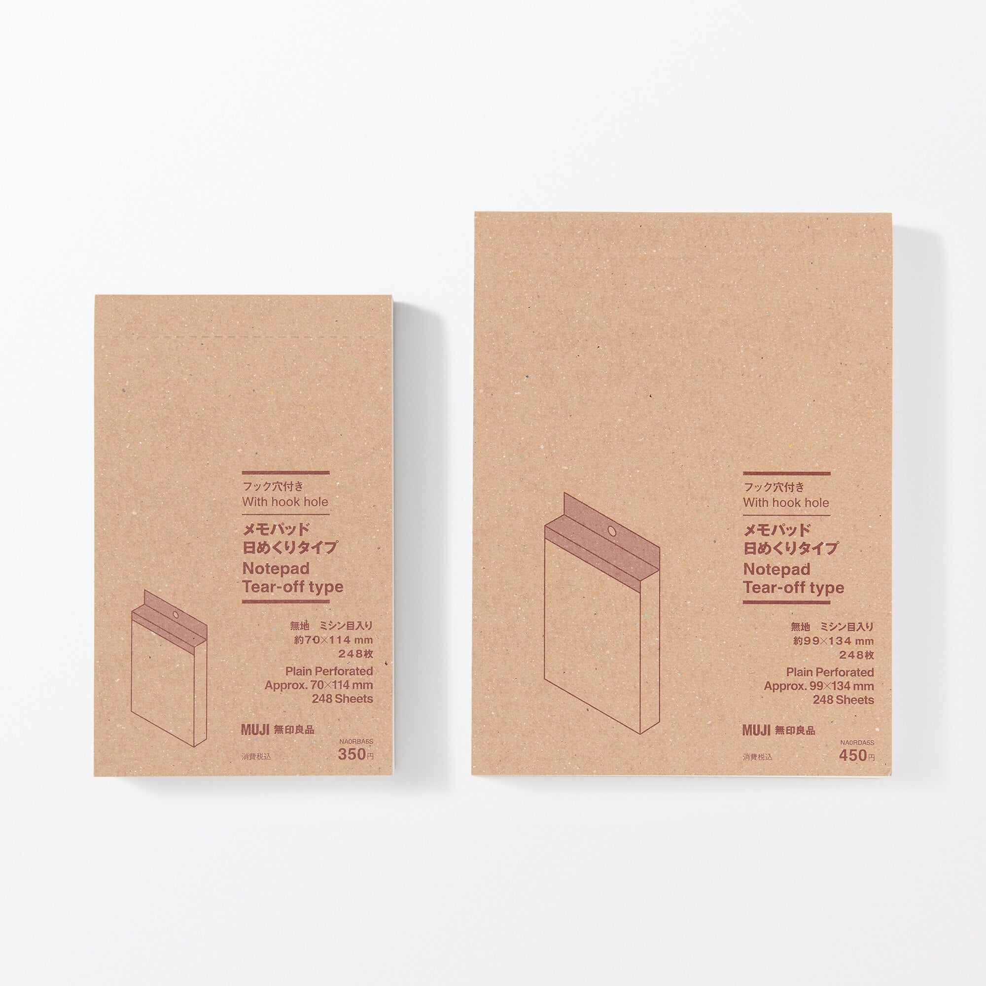 Hanging Tear-Off Notepad (W2.8 x L4.5) - Image 7