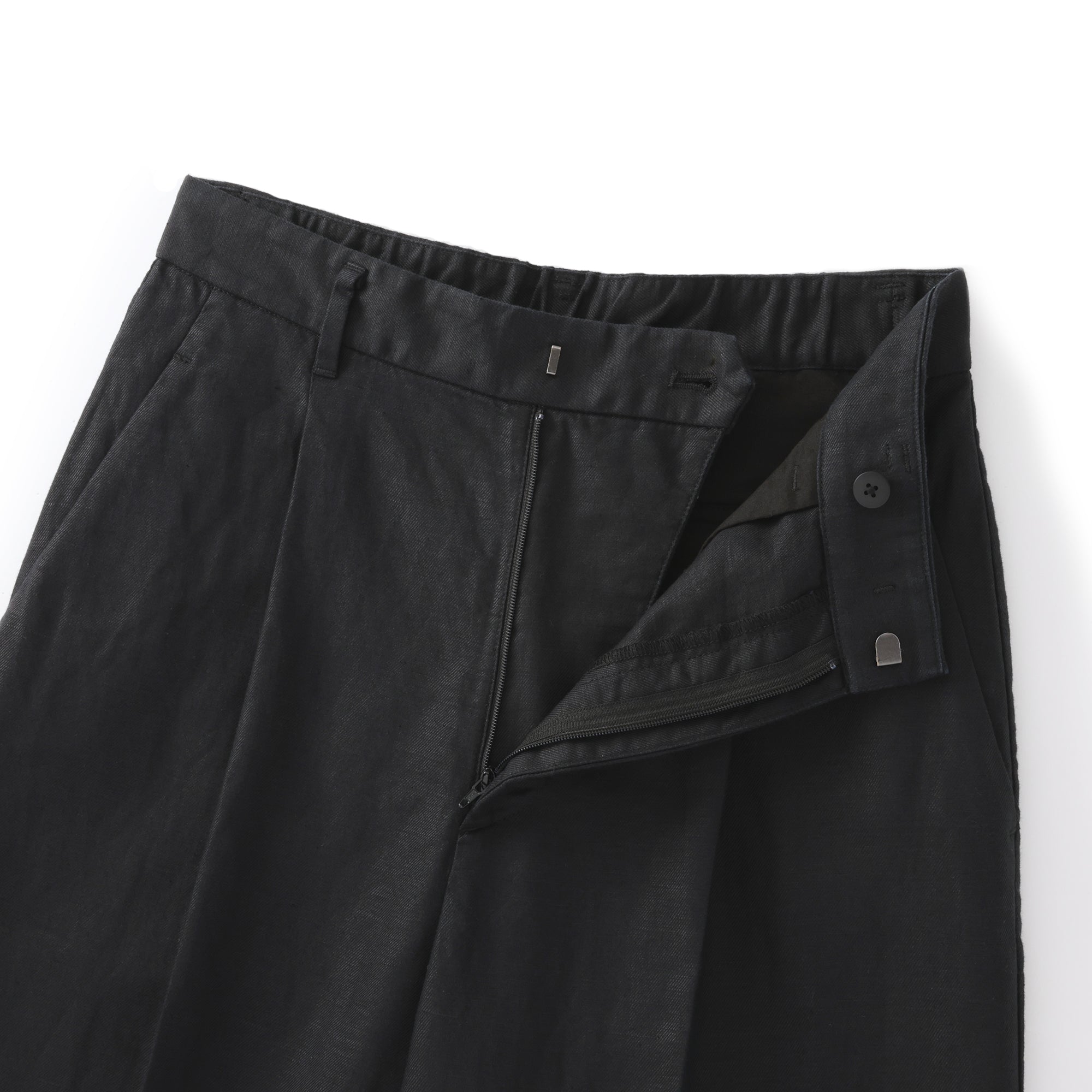 Women's Hemp Blend Twill Darted Wide Pants - Image 9