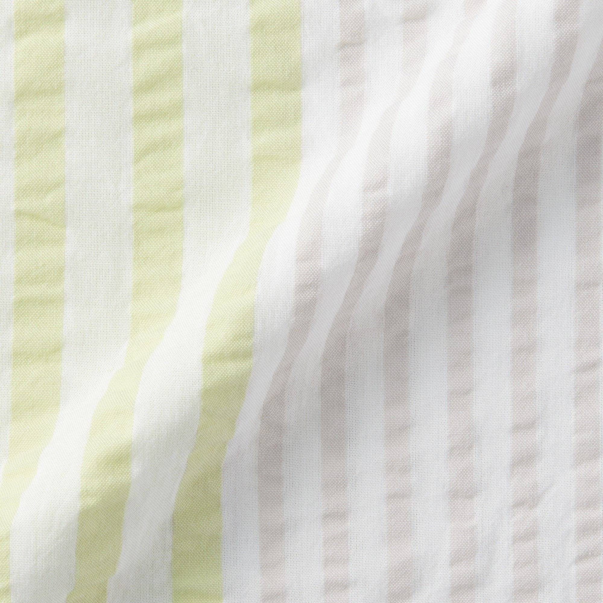 Seersucker Striped Duvet Cover - Image 3