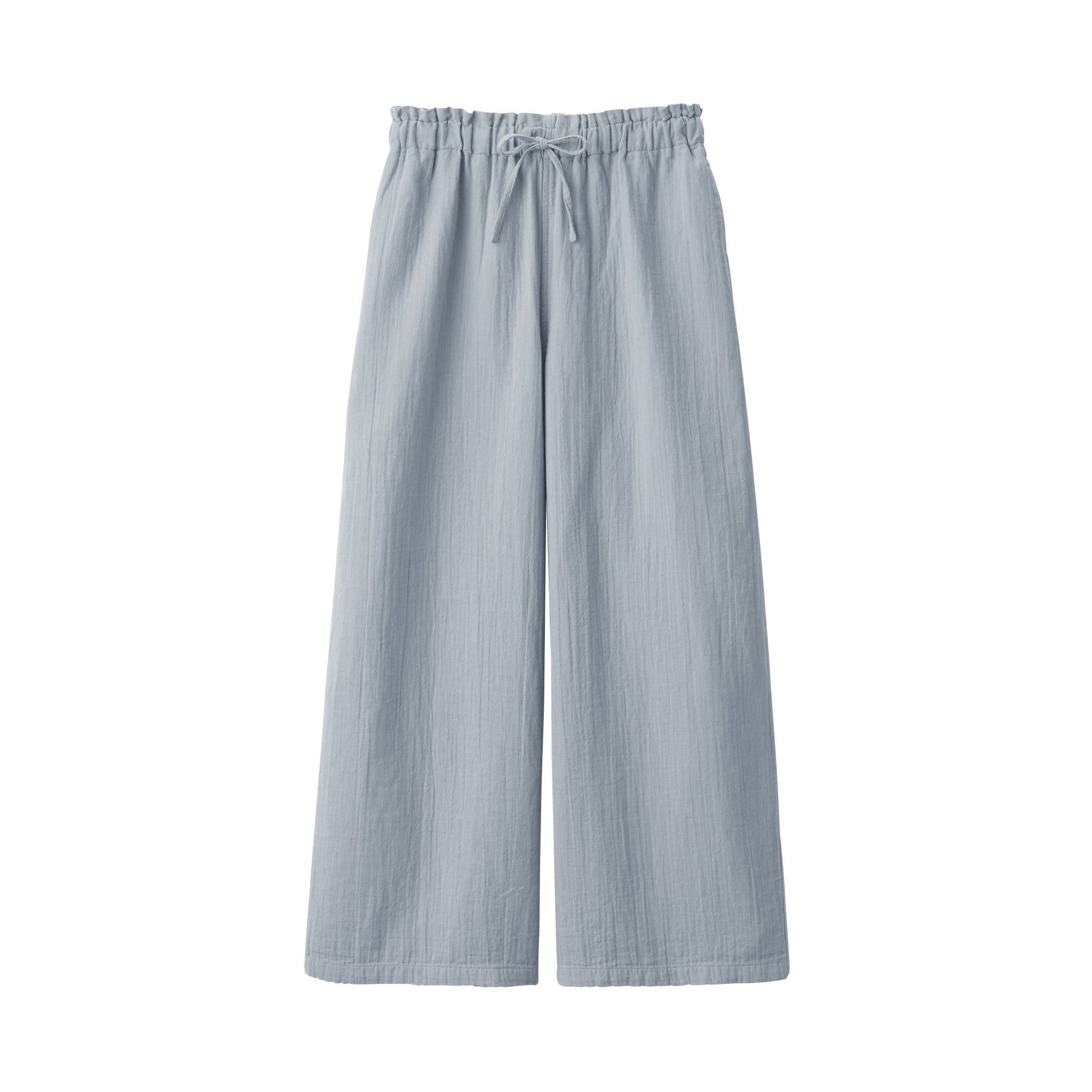 Crepe Gauze Long Pants - Image 2