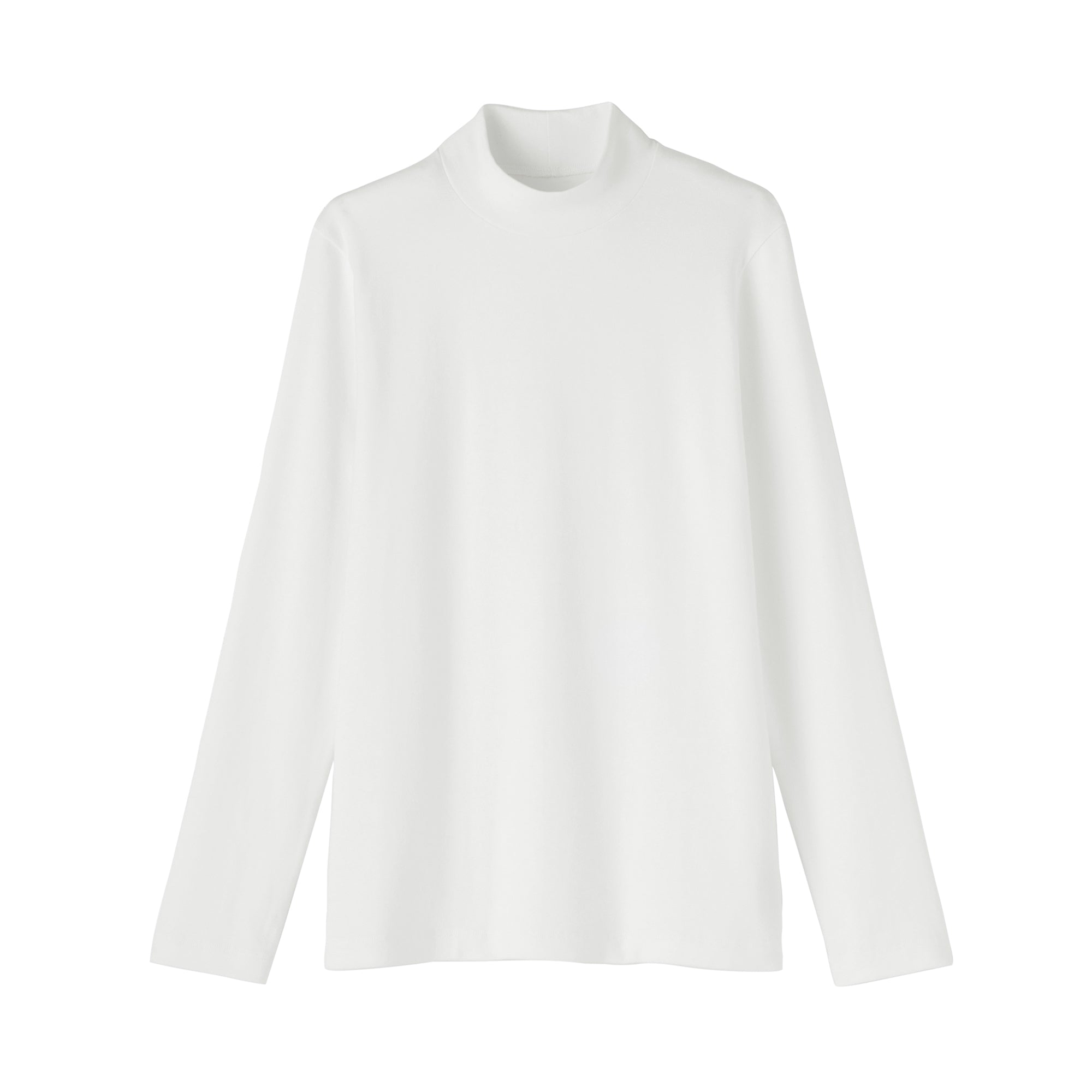Brushed Mock Neck T-Shirt - Image 16