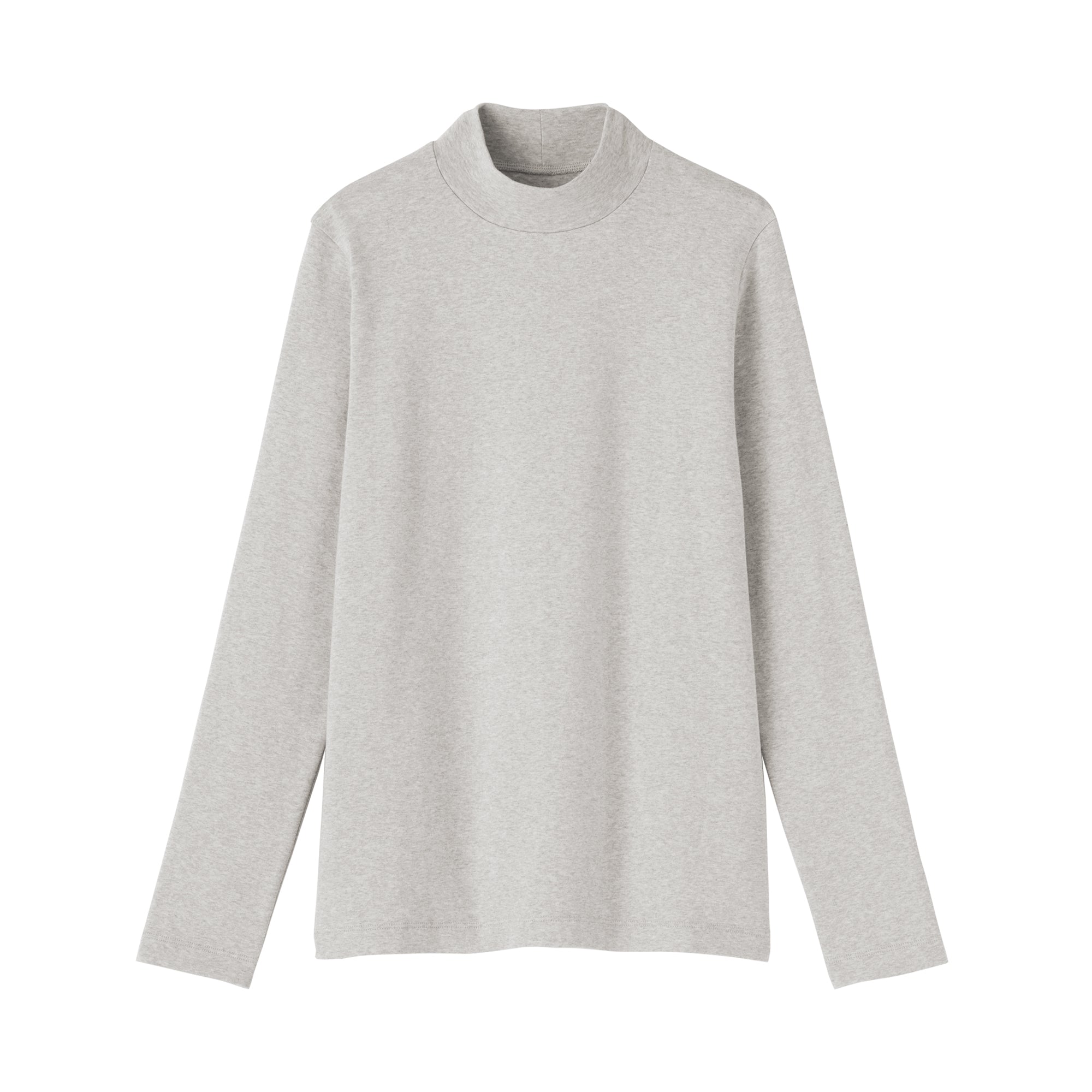 Brushed Mock Neck T-Shirt - Image 23