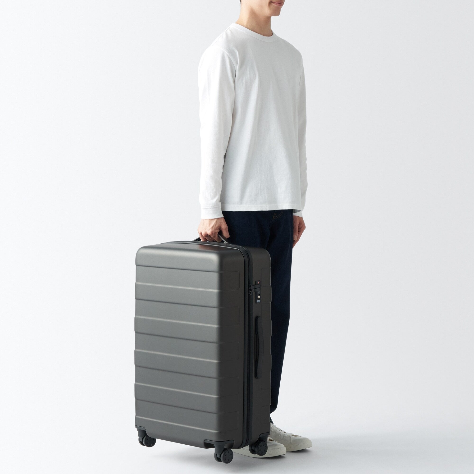 Adjustable Handle Hard Shell Suitcase 75L | Check-In - Image 57