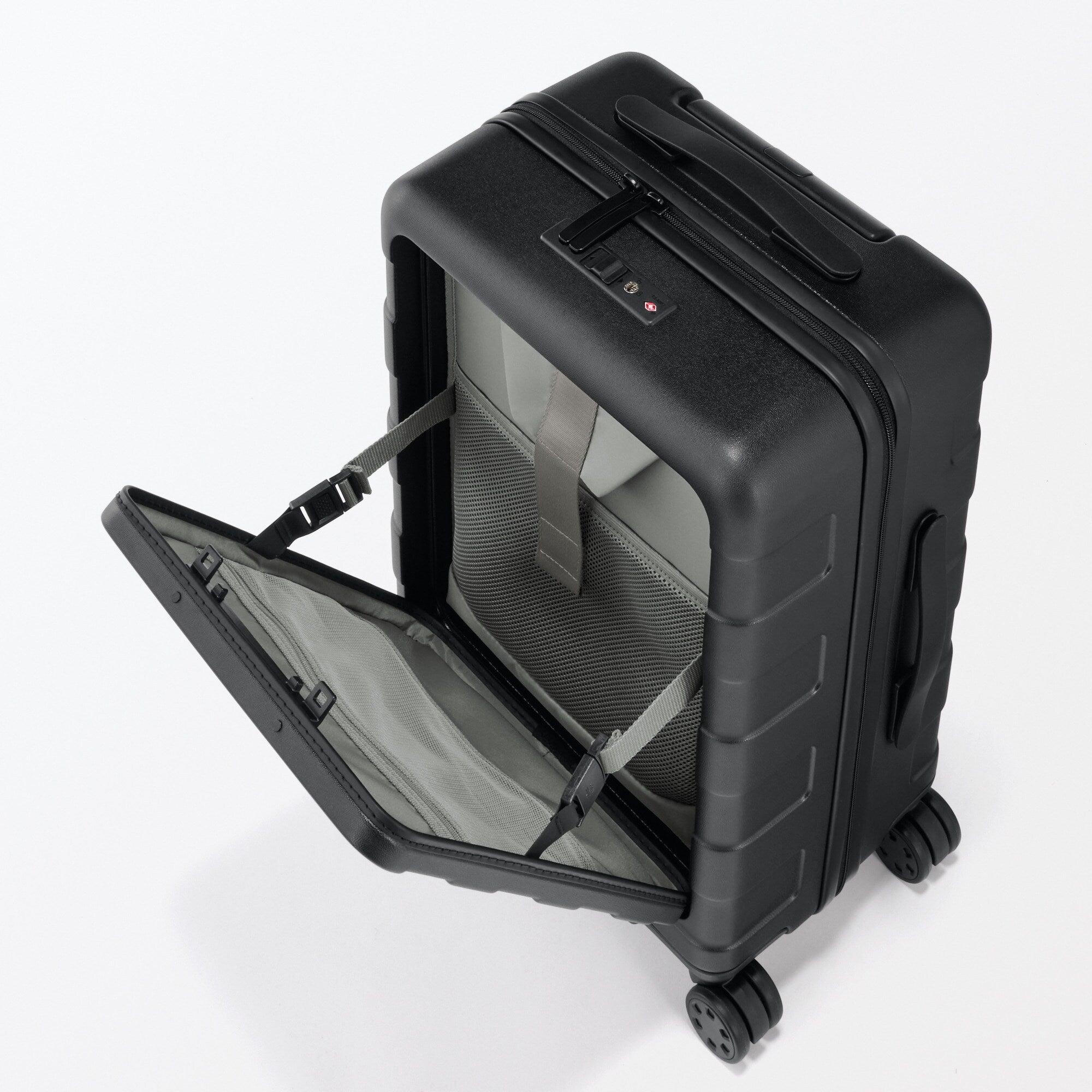 Front Open Hard Suitcase 32L | Carry-On - Image 21