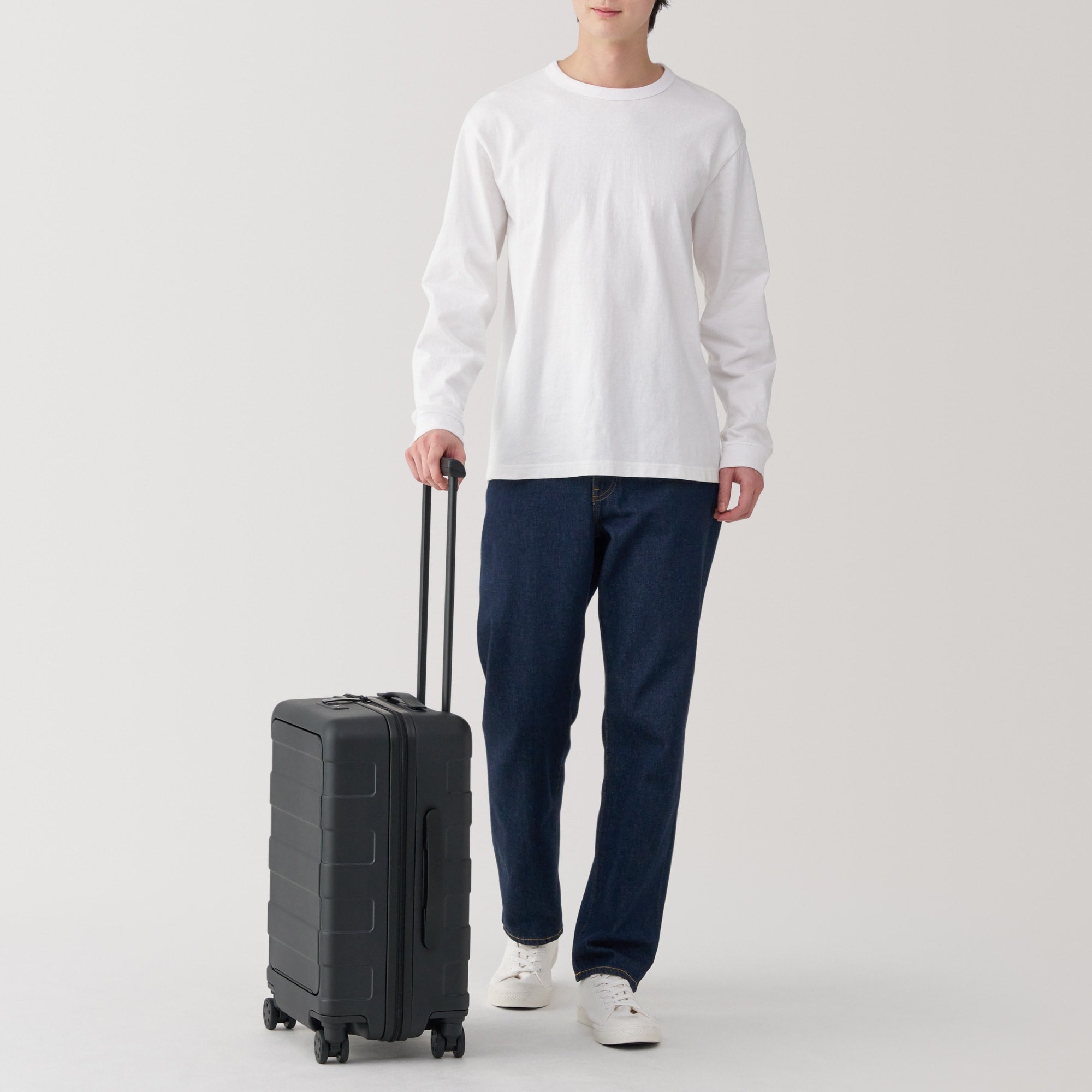 Front Open Hard Suitcase 32L | Carry-On - Image 36