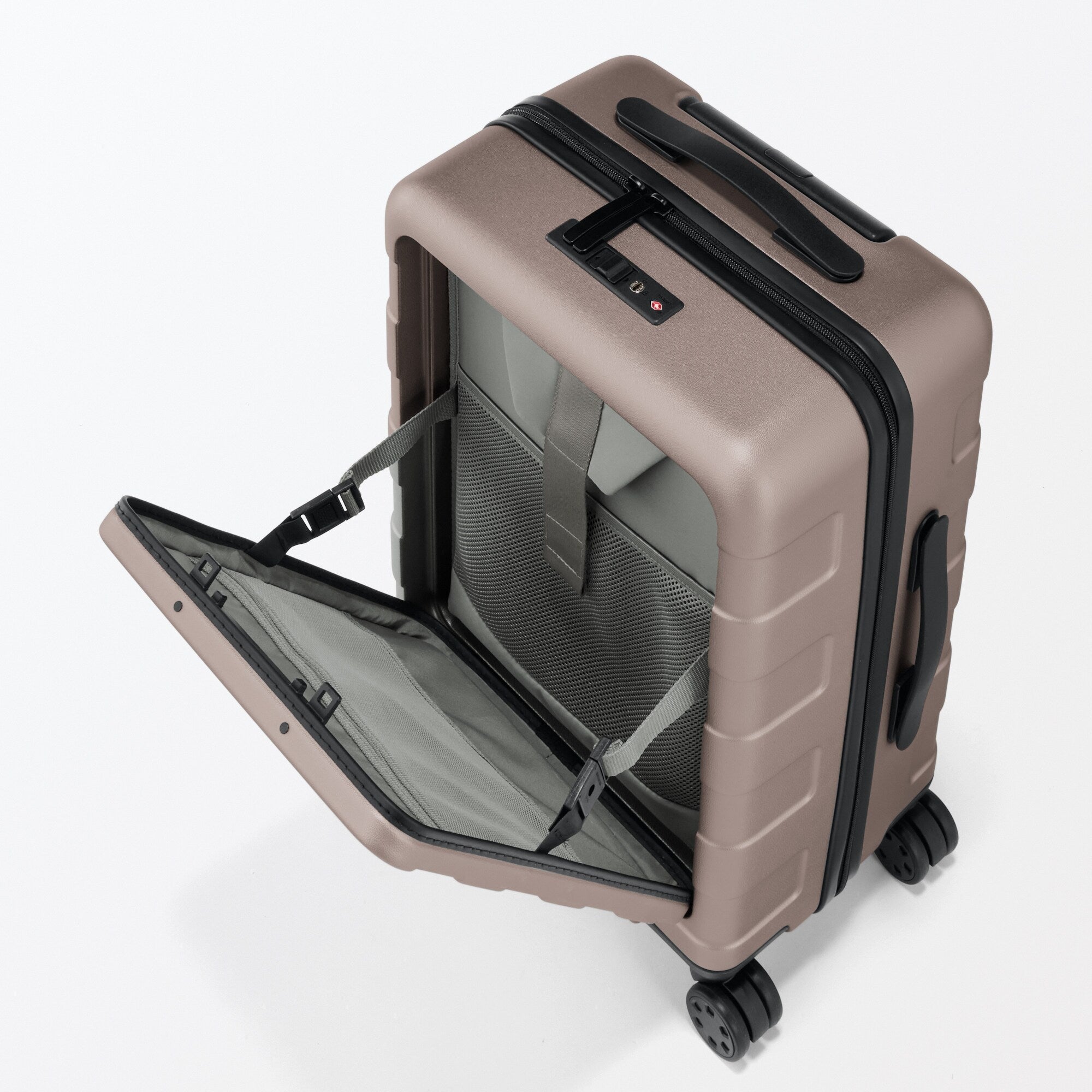 Front Open Hard Suitcase 32L | Carry-On - Image 12