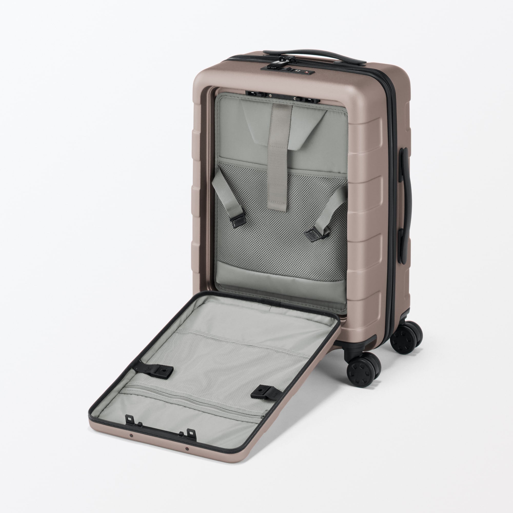Front Open Hard Suitcase 32L | Carry-On - Image 43