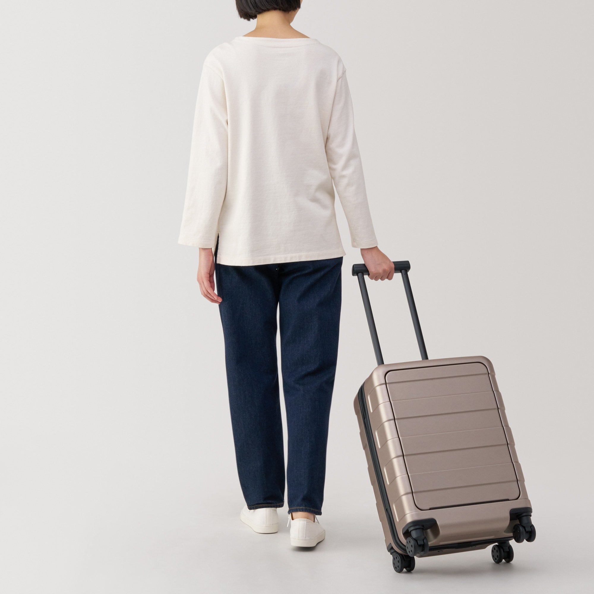 Front Open Hard Suitcase 32L | Carry-On - Image 11