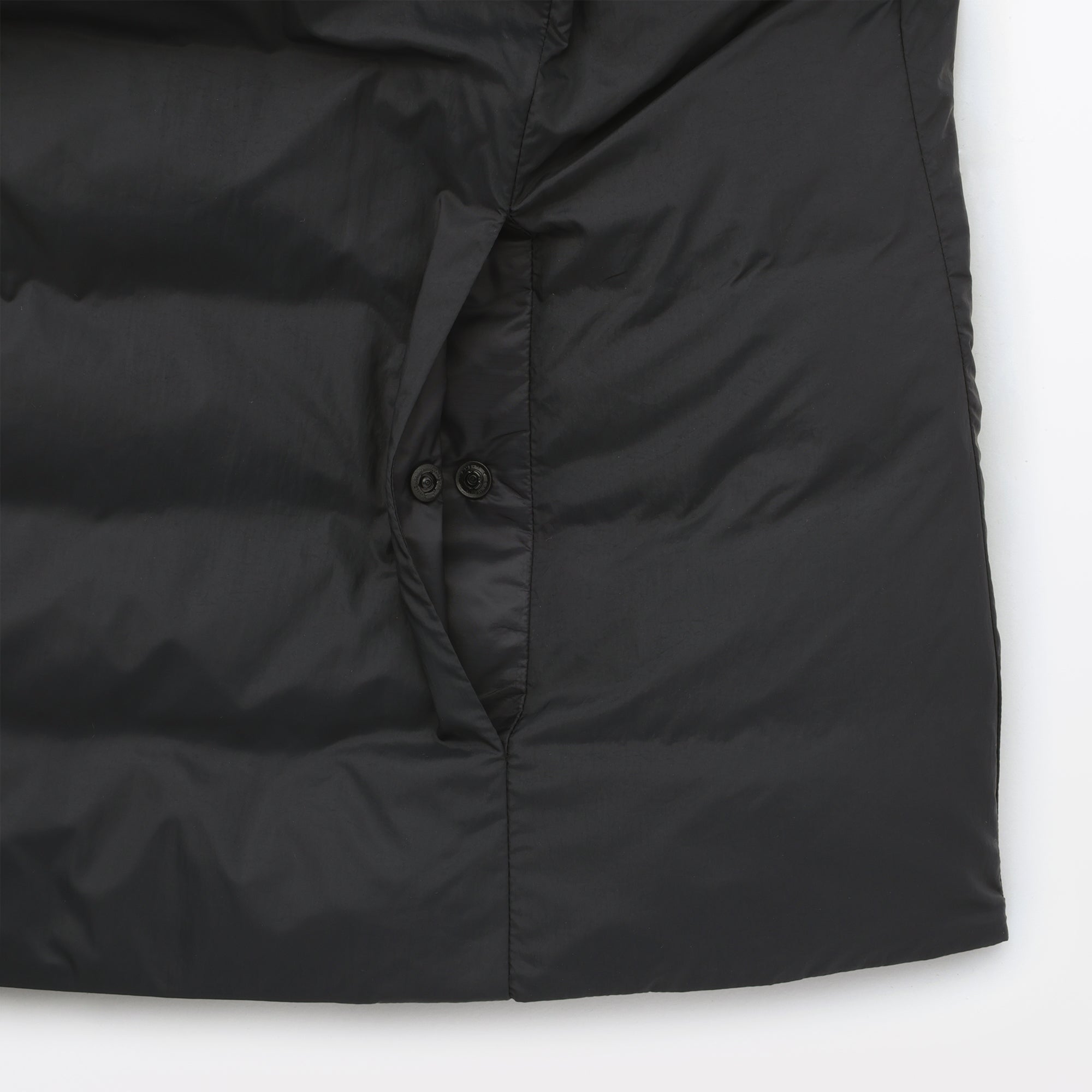 Lightweight Down Collarless Jacket - Image 9